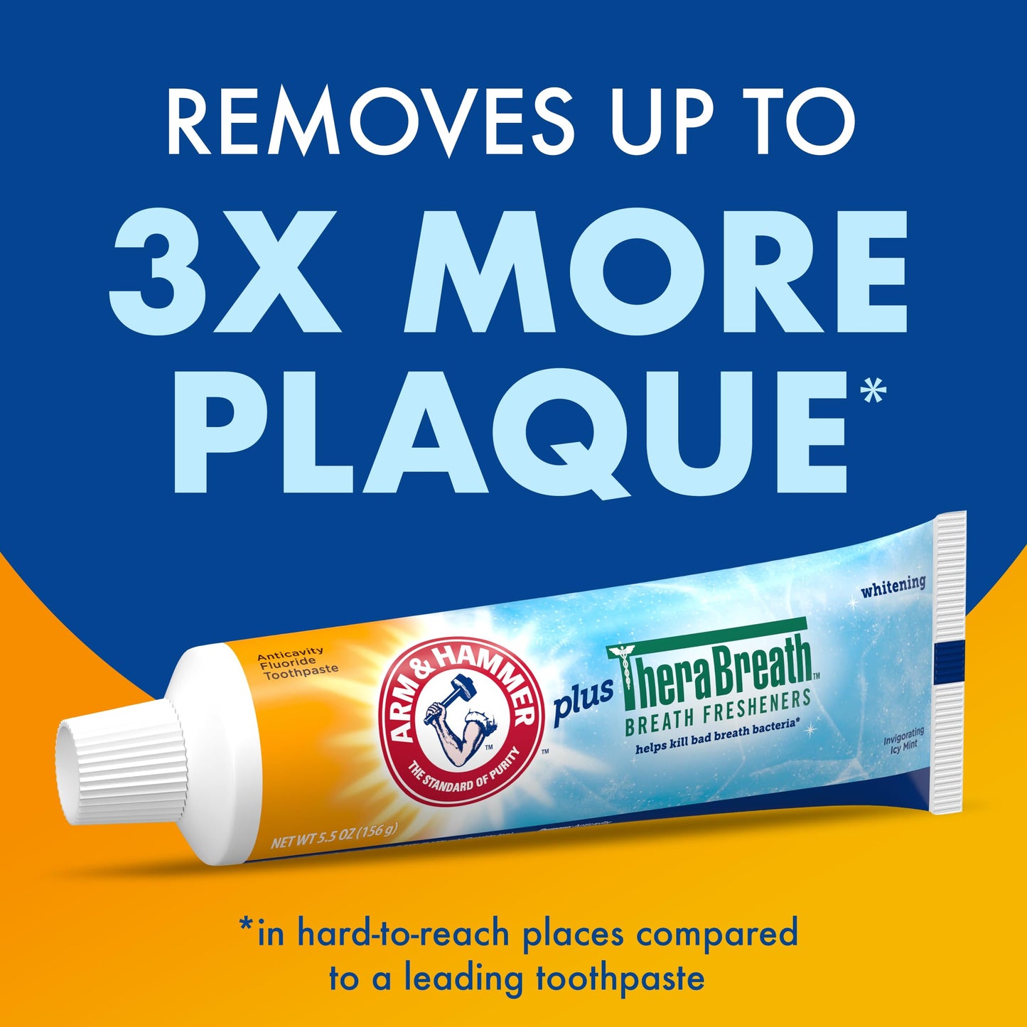 Arm & Hammer Whitening Fluoride Toothpaste, Icy Mint