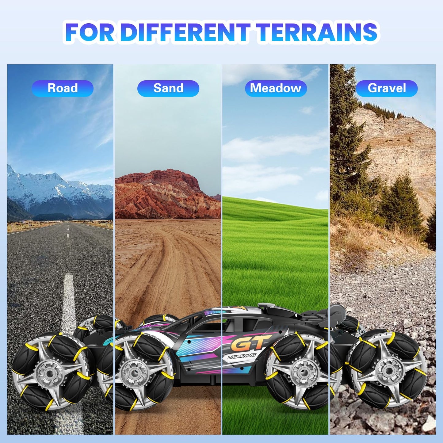 Gesture Sensing RC Stunt Car for Kids