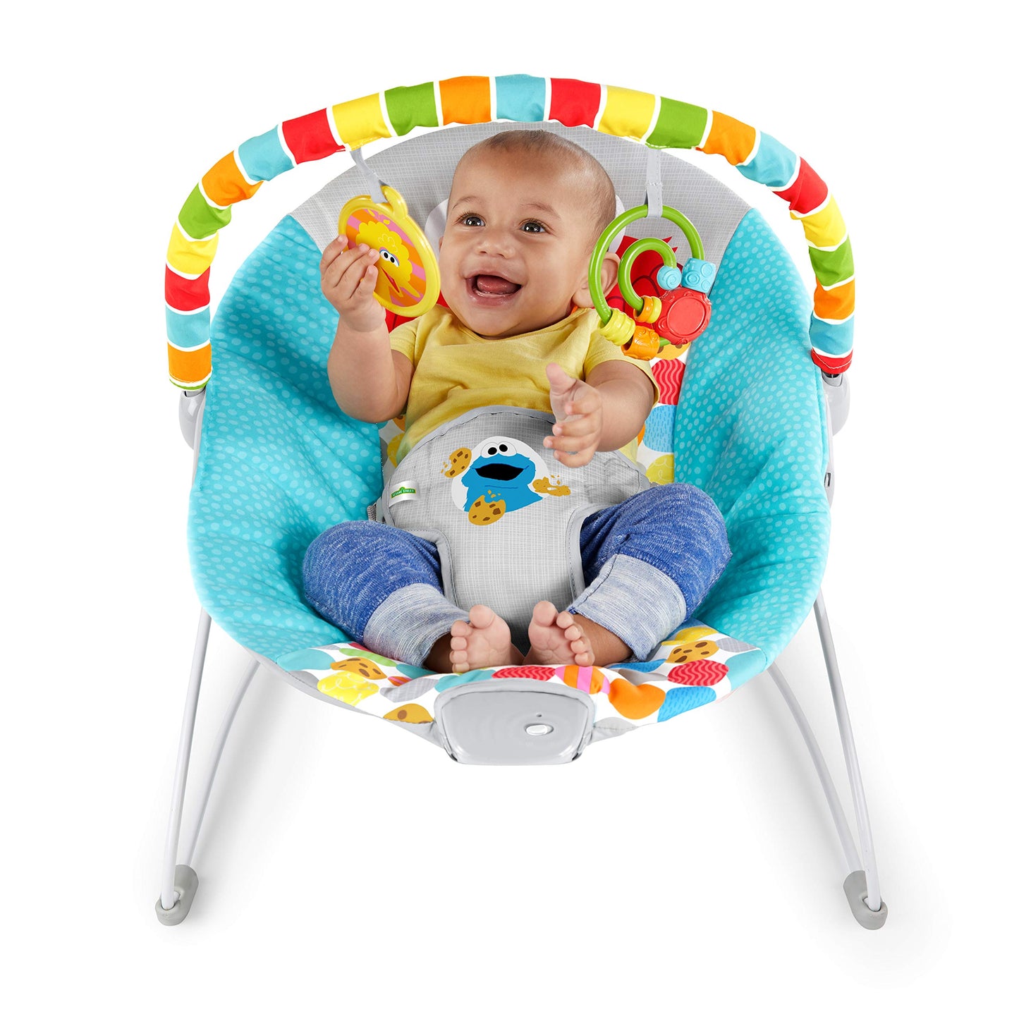 Bright Starts Elmo Baby Bouncer with Vibrations