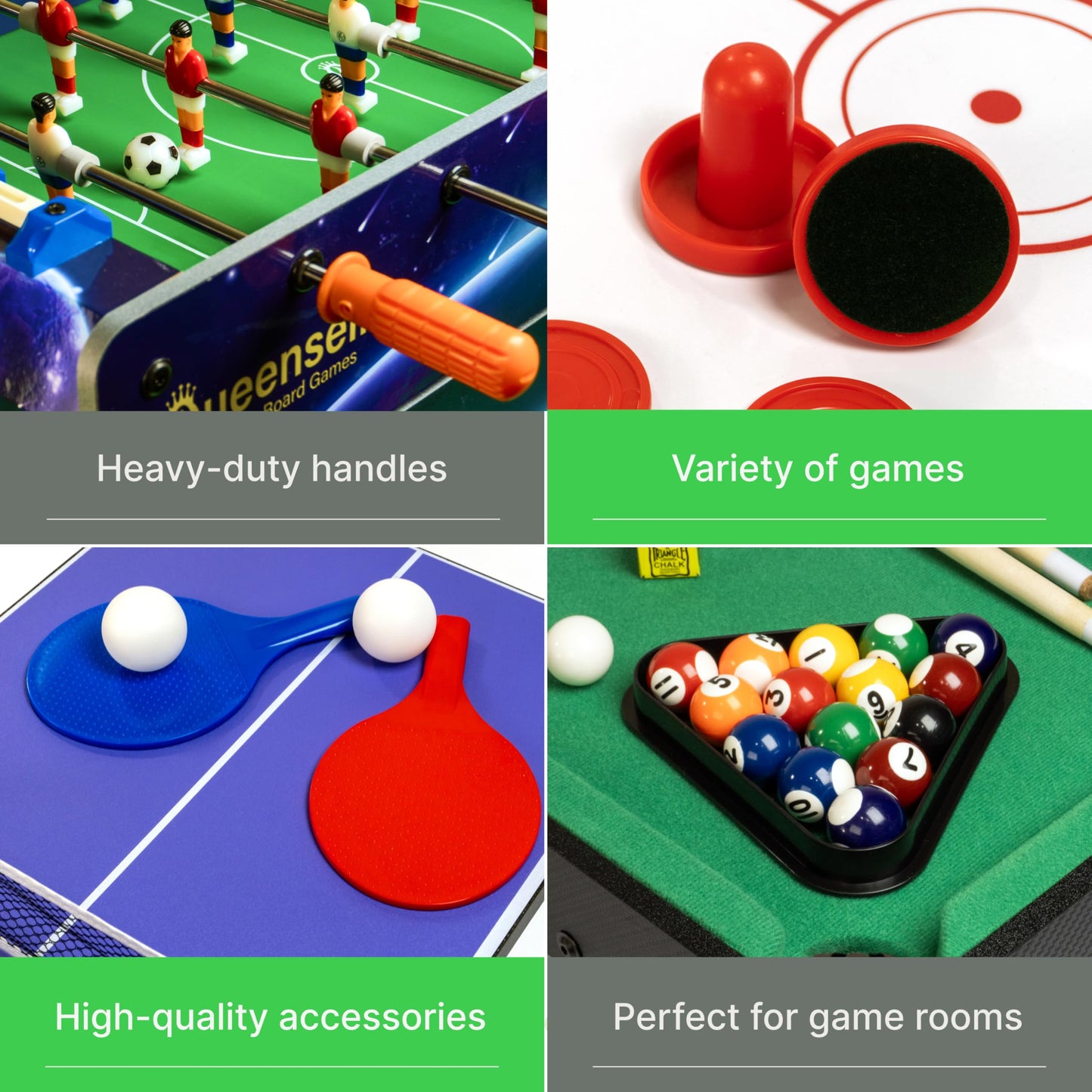 4-in-1 Game Table for Family Fun