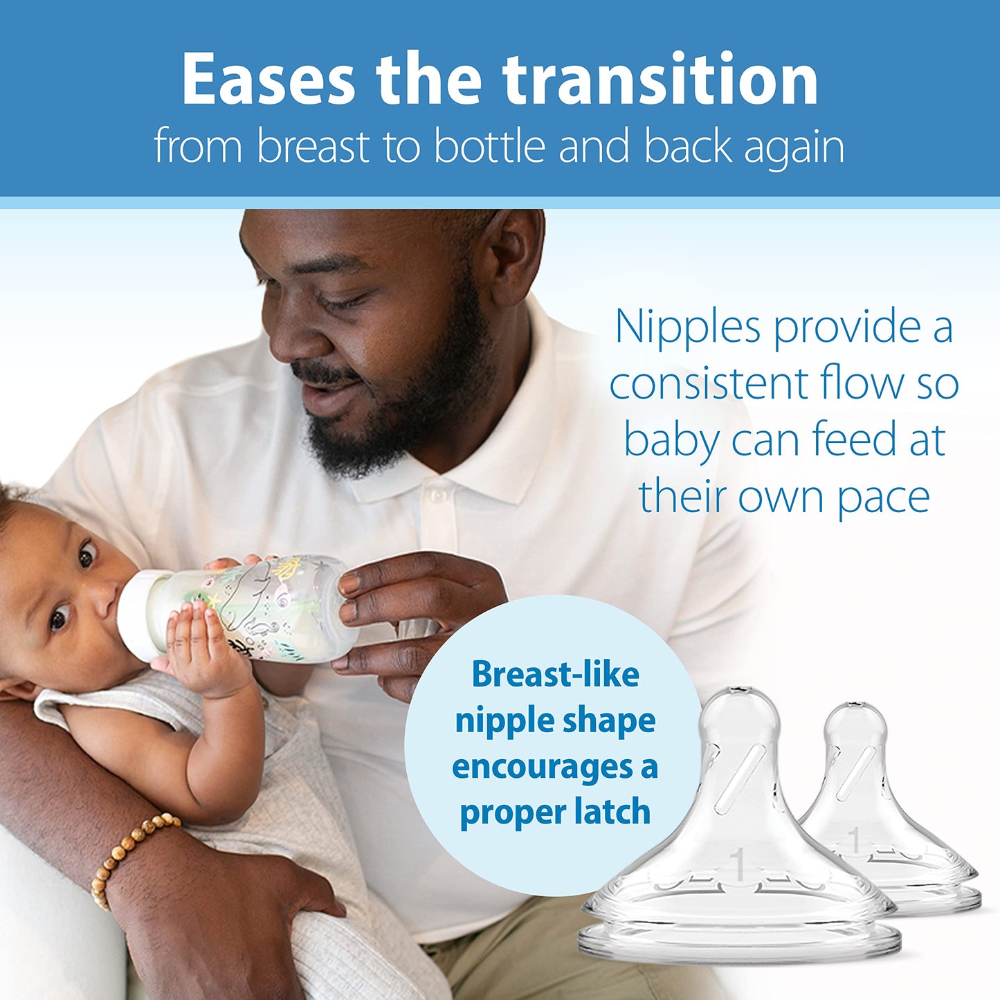 2-Pack Dr. Brown's Anti-Colic Baby Bottles