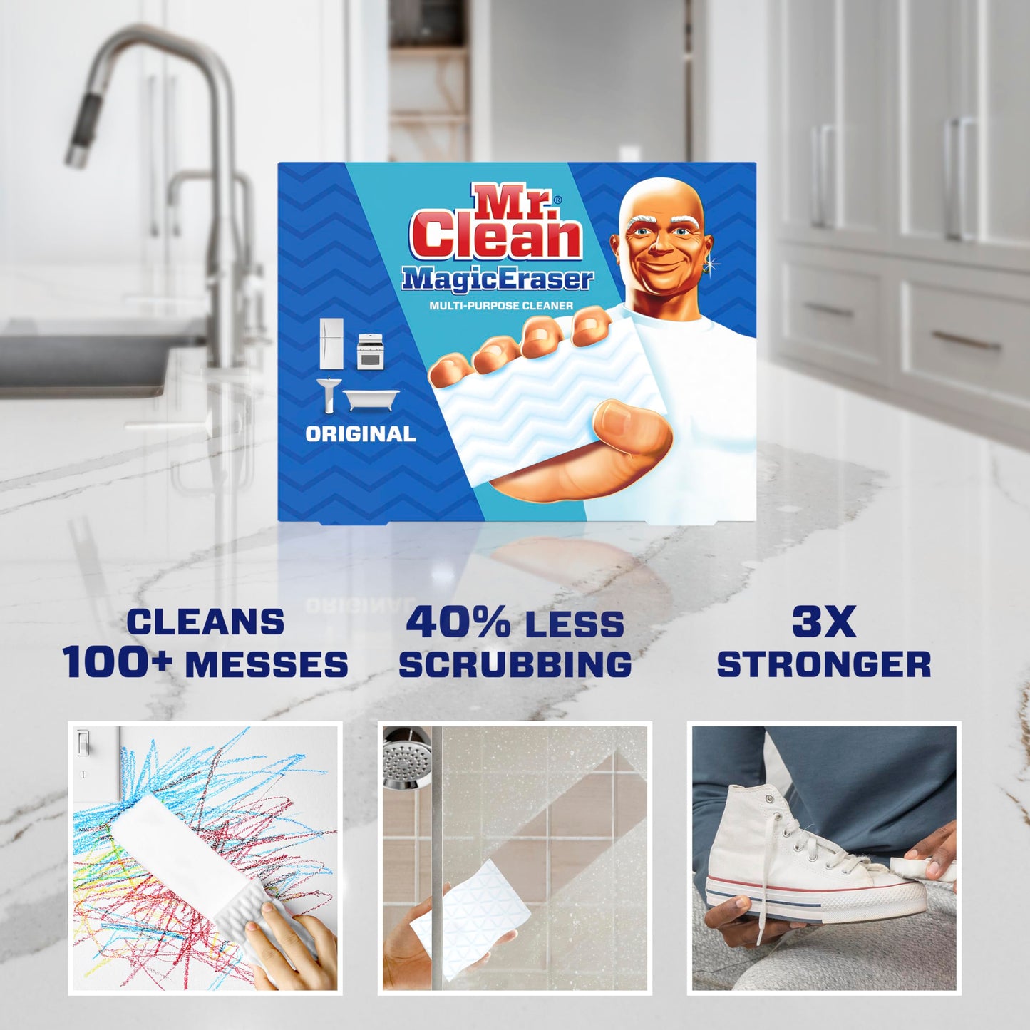 6 Count Mr. Clean Magic Eraser Cleaning Pads