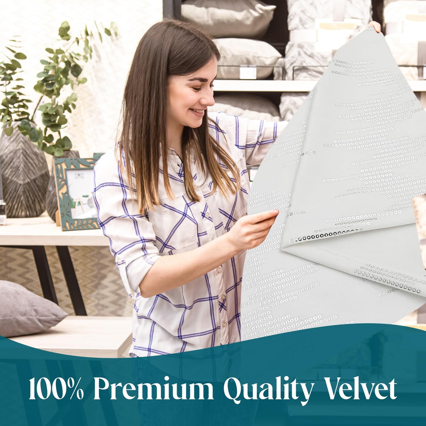 Rectangle Velvet Tablecloth by Majestic Giftware