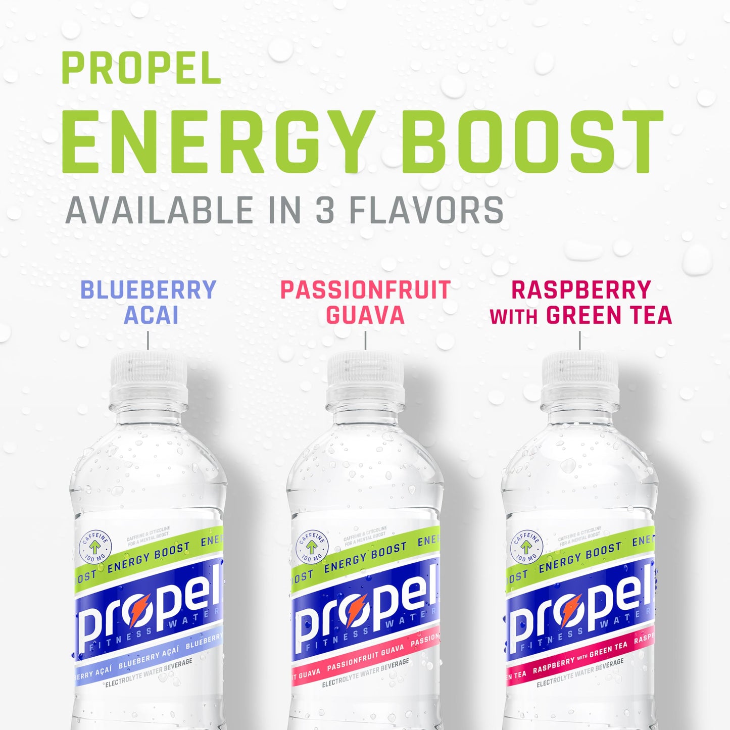12 Pack Propel Energy Boost Flavored Water