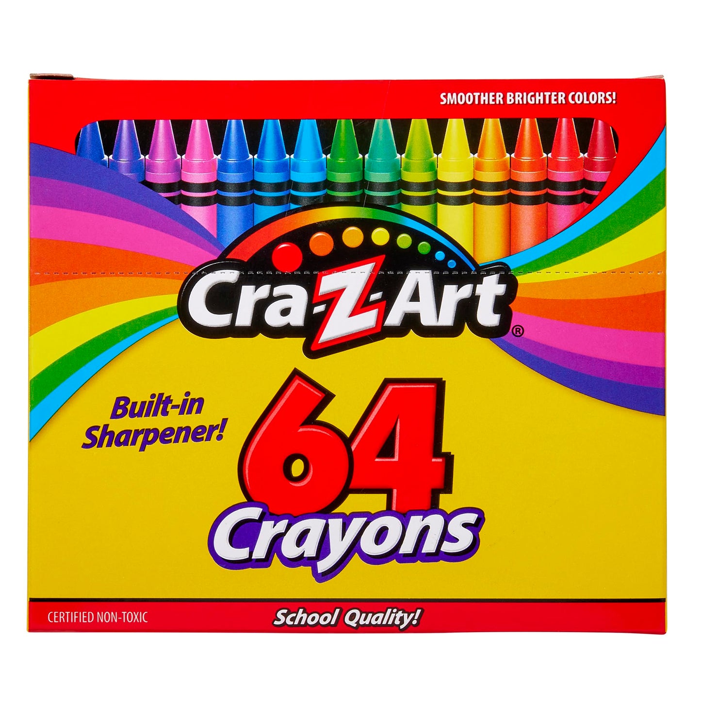 Cra-Z-Art 64 Count Crayons for Kids