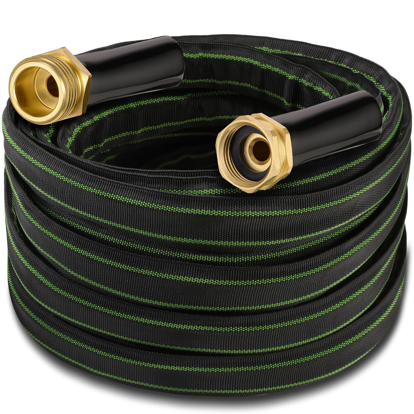 75 ft Flexible Garden Hose with Brass Connector