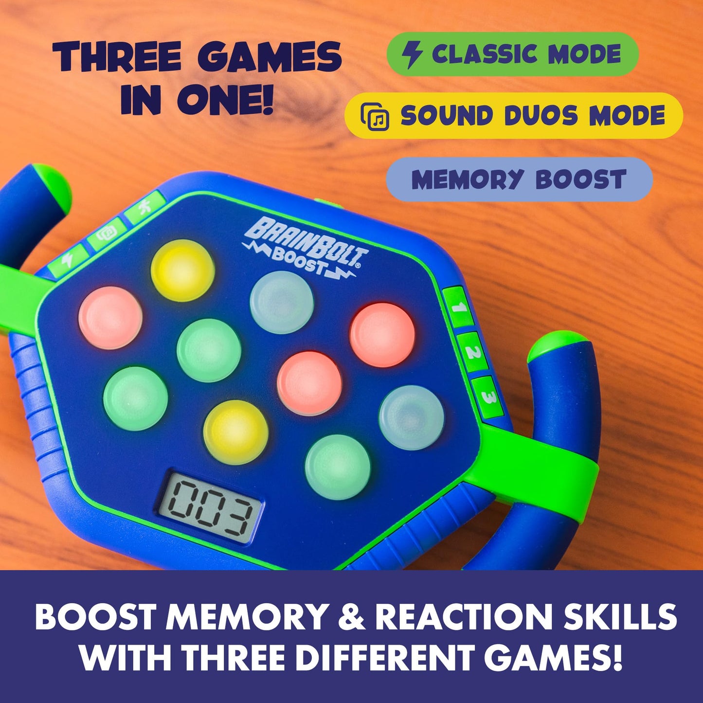 BrainBolt Memory Game - Fun for Ages 5+