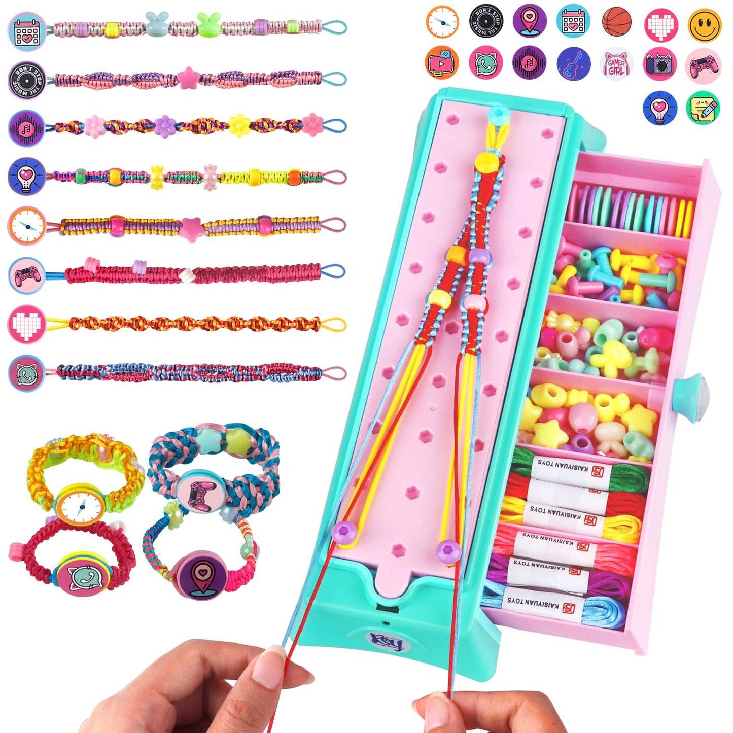DIY Friendship Bracelet Making Kit for Kids