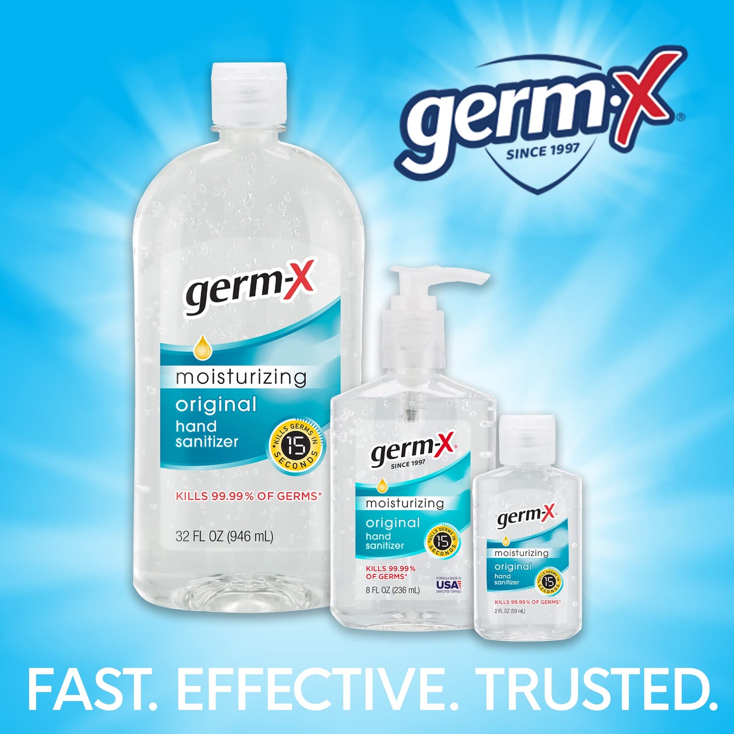 Germ-X Hand Sanitizer Spray, Moisturizing Citrus Scent