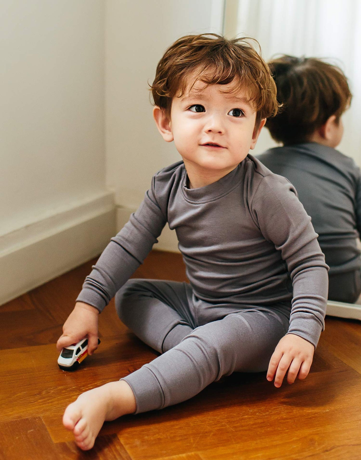 VAENAIT BABY Boys Long Sleeve Pajamas Set