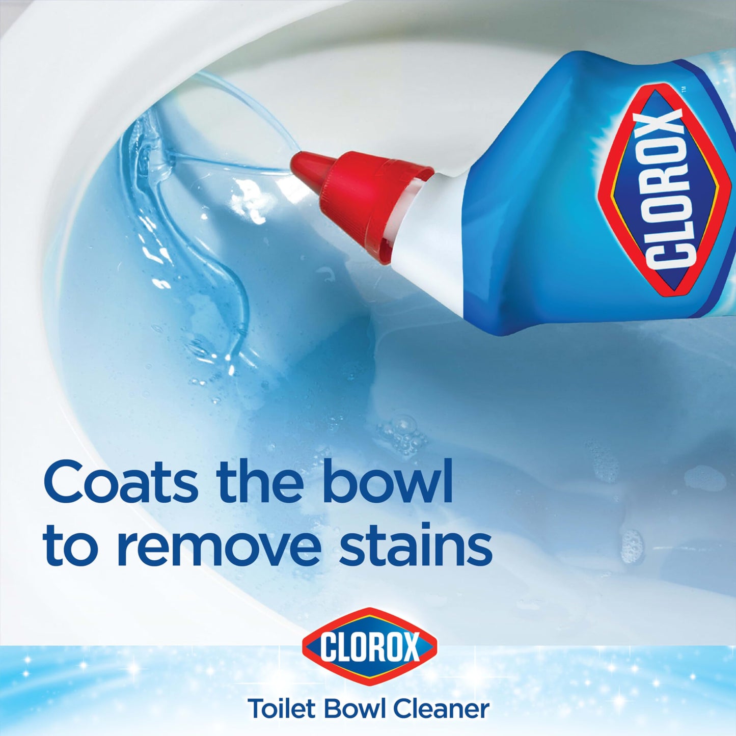 CLOROX Toilet Bowl Cleaner for Lime & Rust