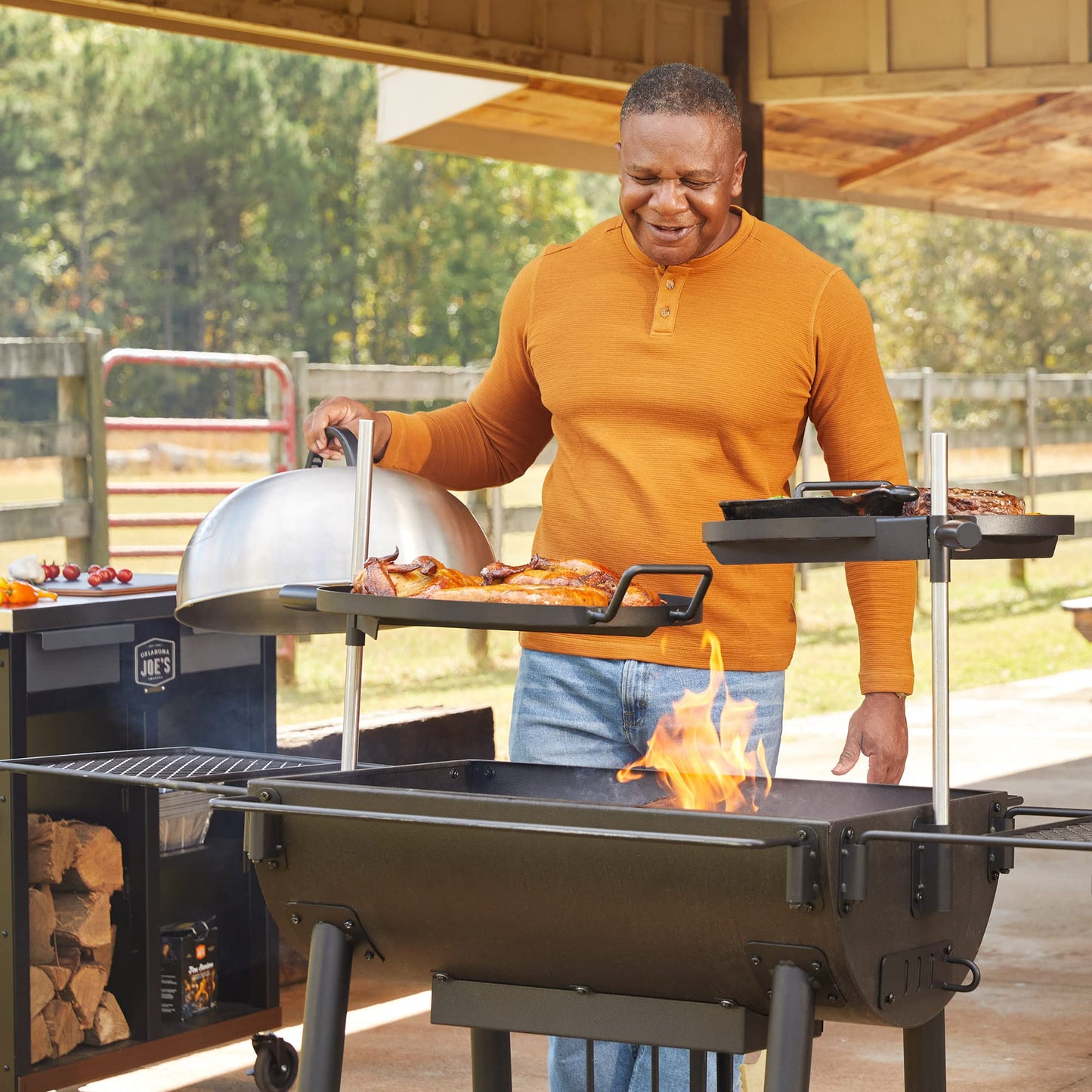 Char-Broil Barrel Charcoal Grill - Firecraft Series