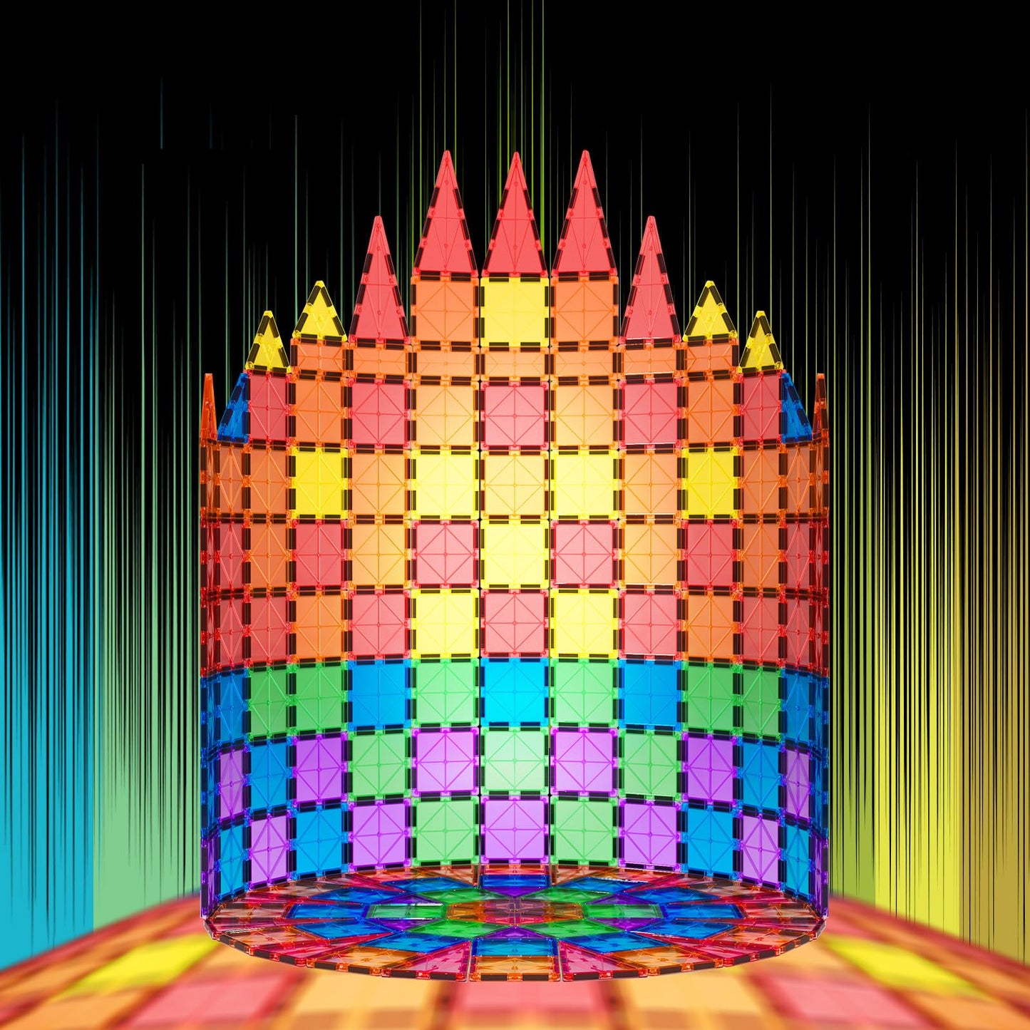 Magnetic Building Blocks for Kids by BigShu