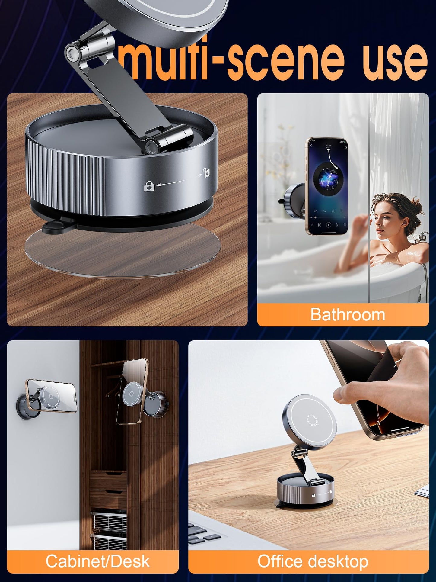 Magnetic Phone Holder for All Smartphones