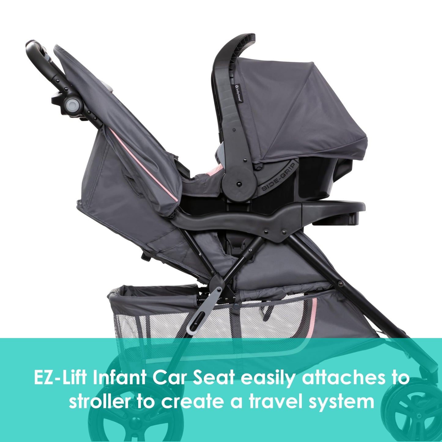 Baby Trend EZ Ride Travel System with Infant Seat