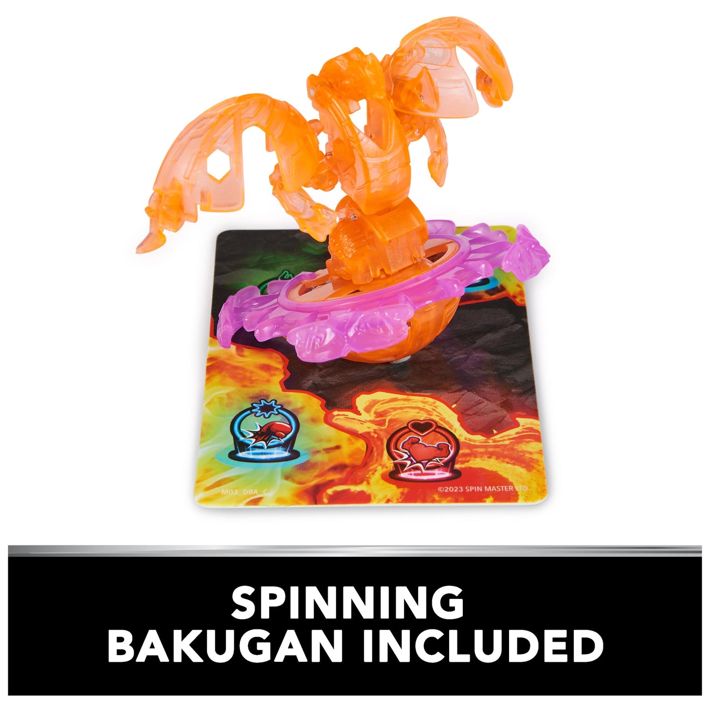 Bakugan Brawl Zone Playset with Dragonoid Figure