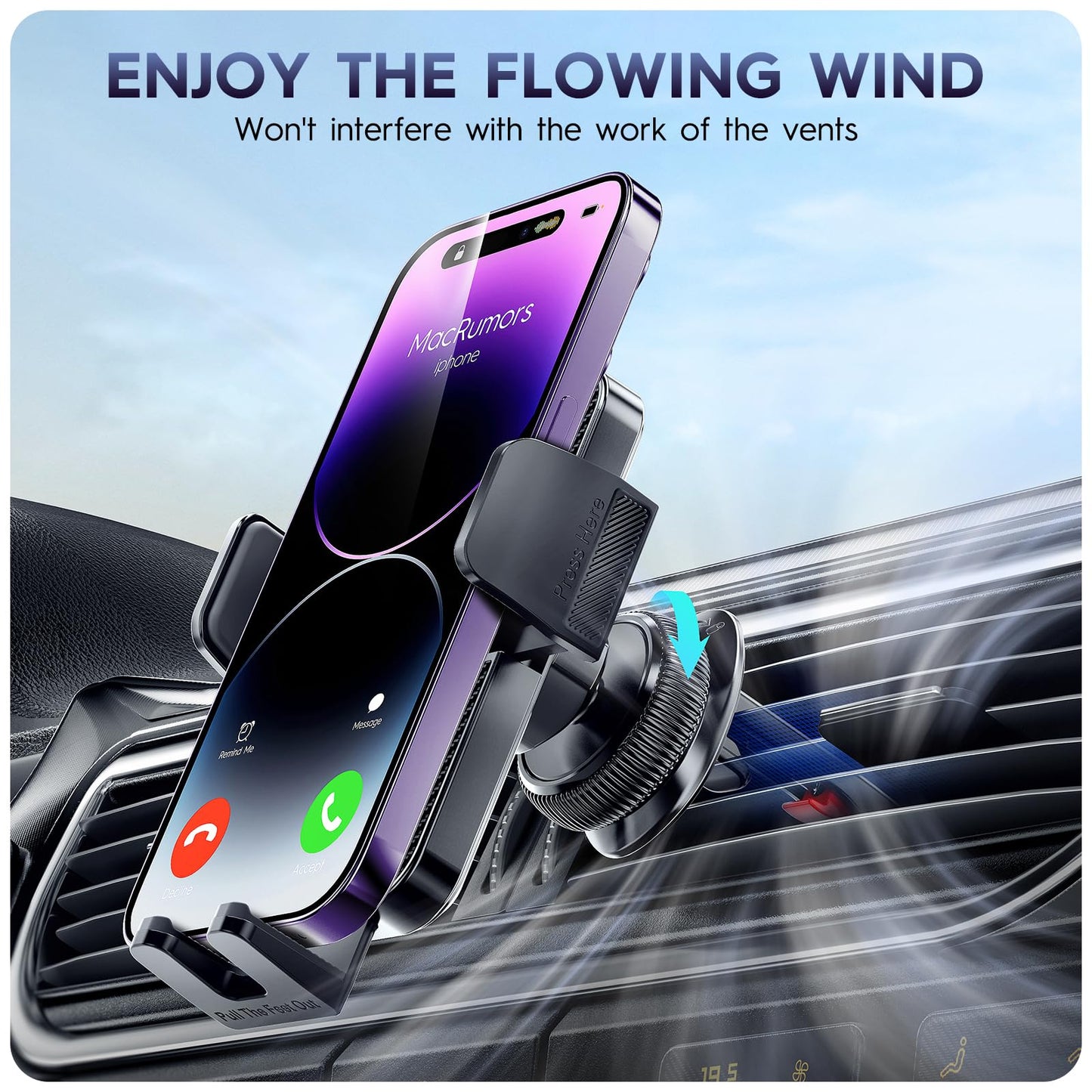Car Phone Holder Mount for Thick Cases