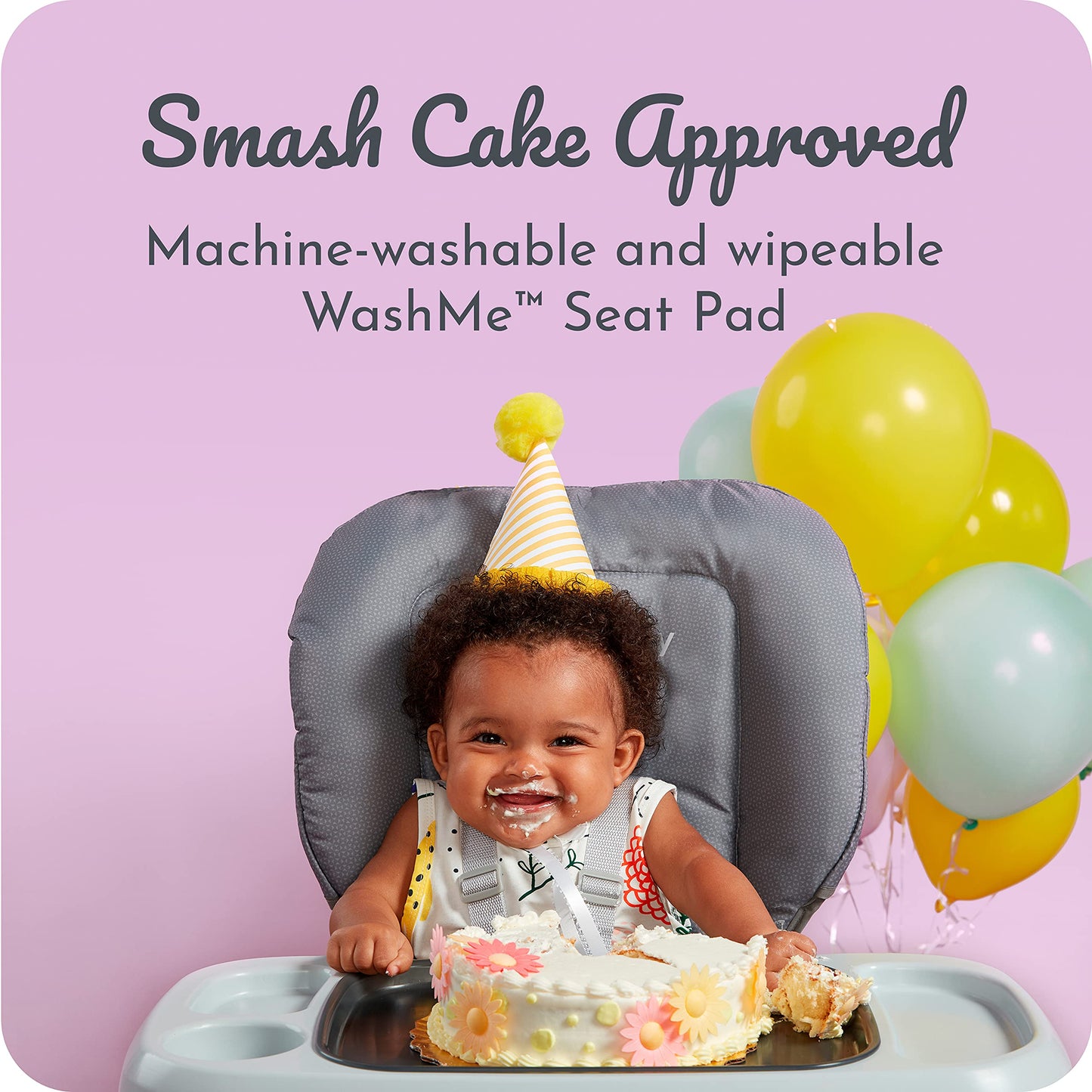 Century Dine On 4-in-1 High Chair | Grows with Child with 4 Modes, Berry