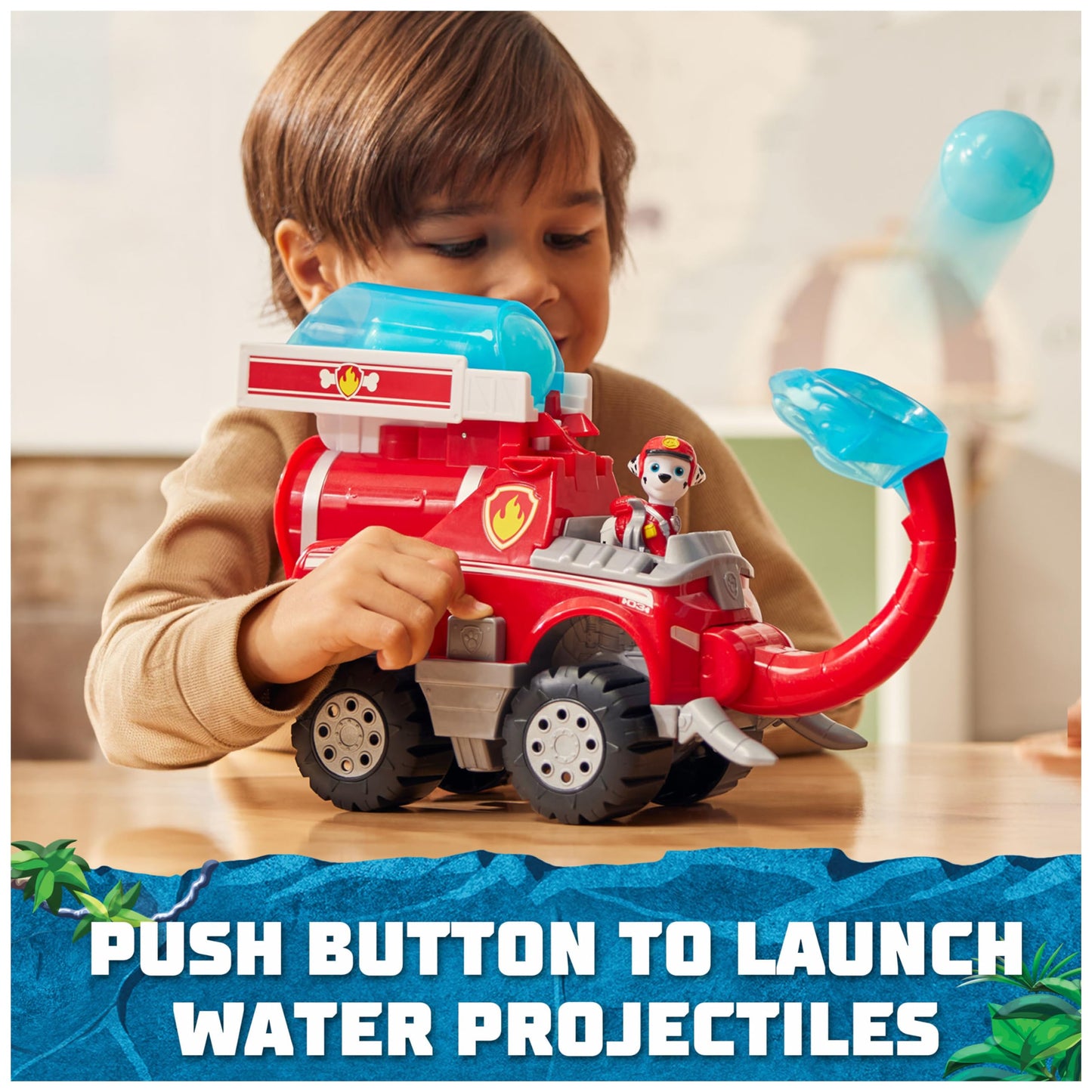 PAW Patrol Marshall Elephant Firetruck Toy Truck