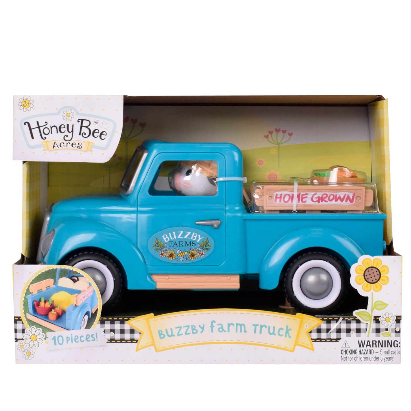 Honey Bee Acres Buzzby Farm Truck with Doll