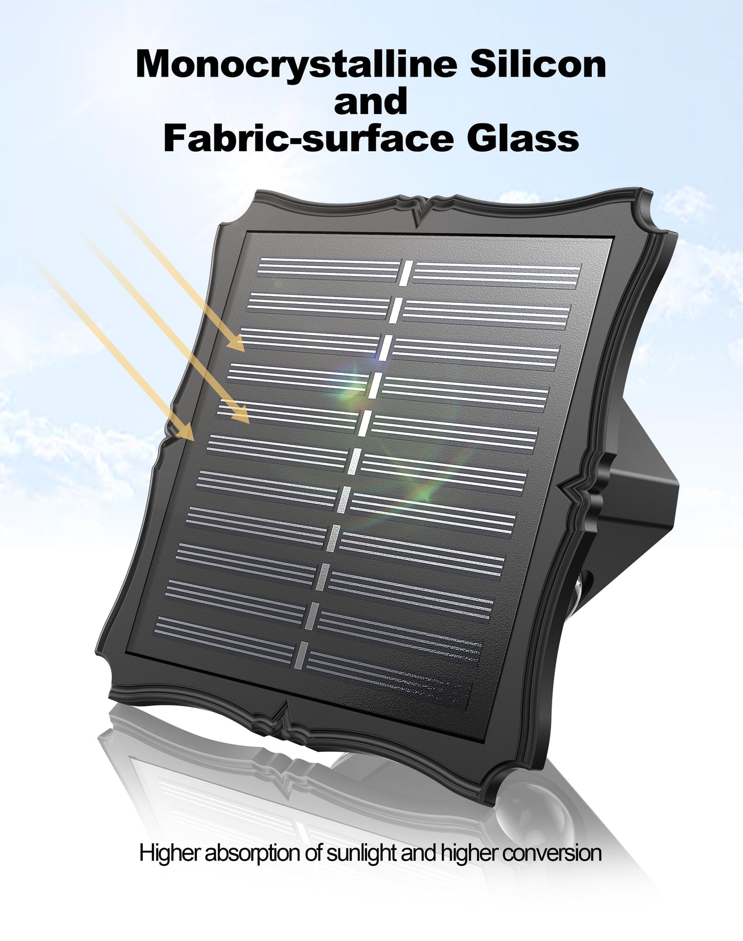 4 Pack Solar Wall Lights Outdoor IP65