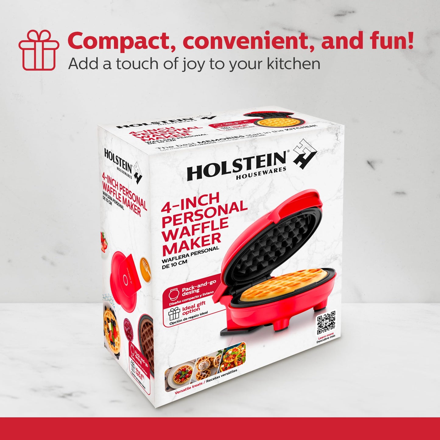 Mini Waffle Maker by Holstein Housewares