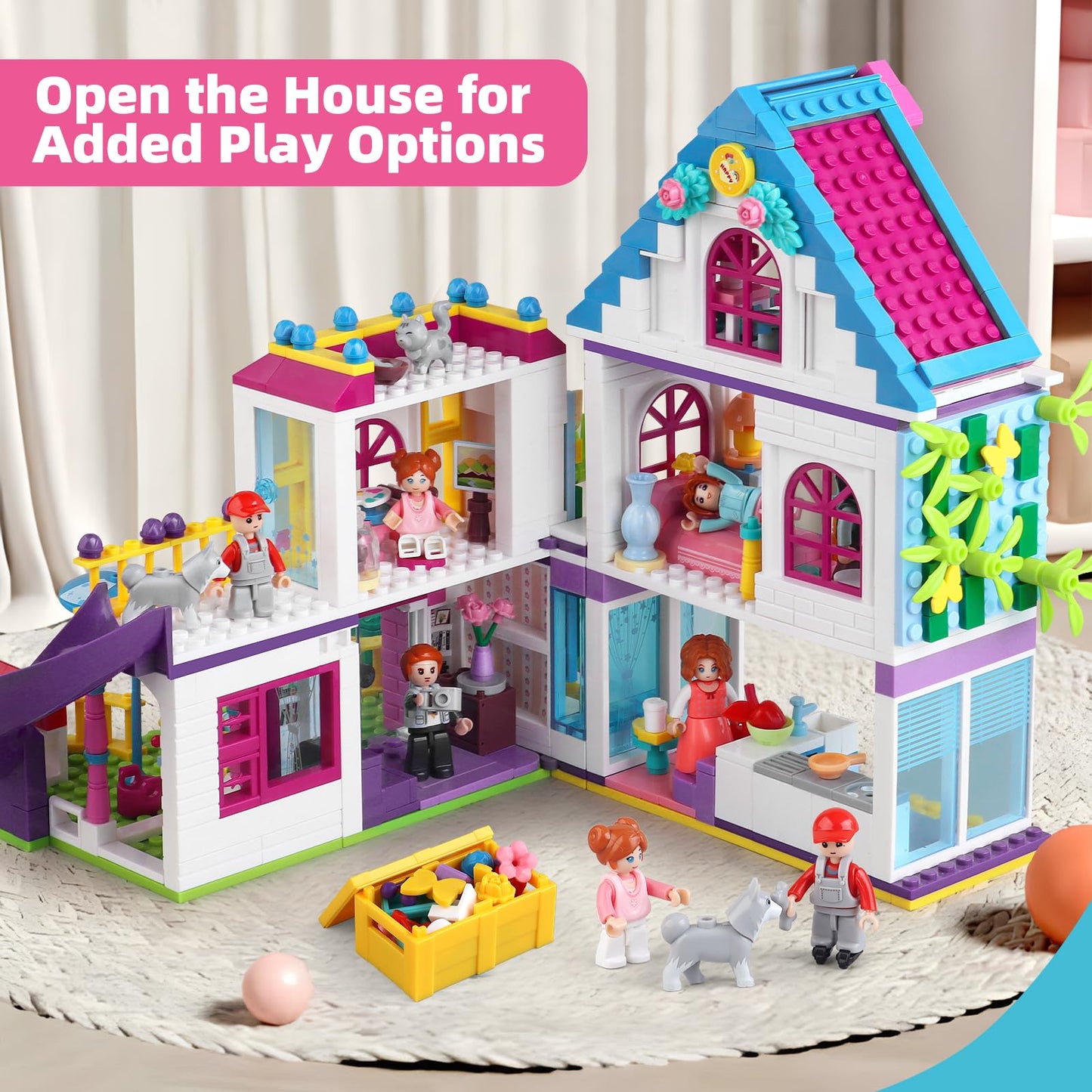 House Building Set Compatible with Lego Friends