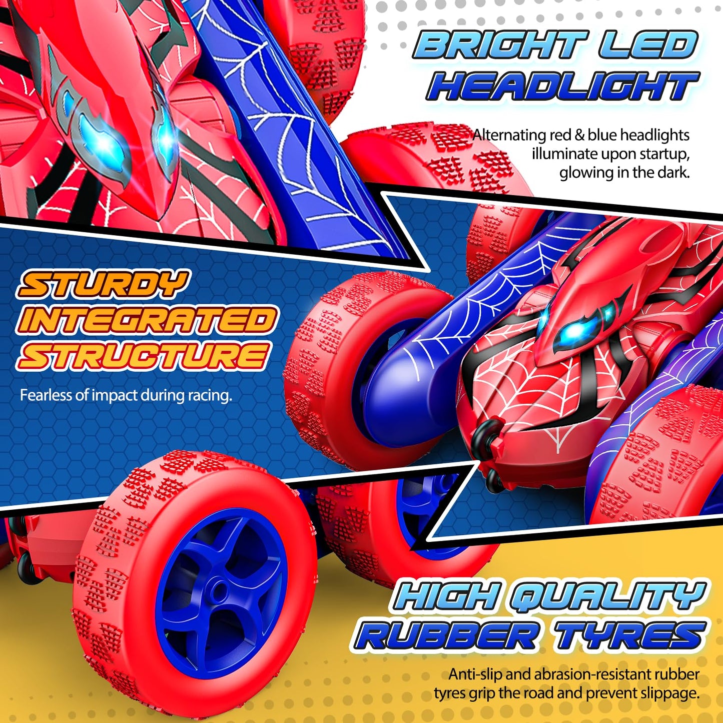 SYOKZEY 4WD RC Drift Car for Kids