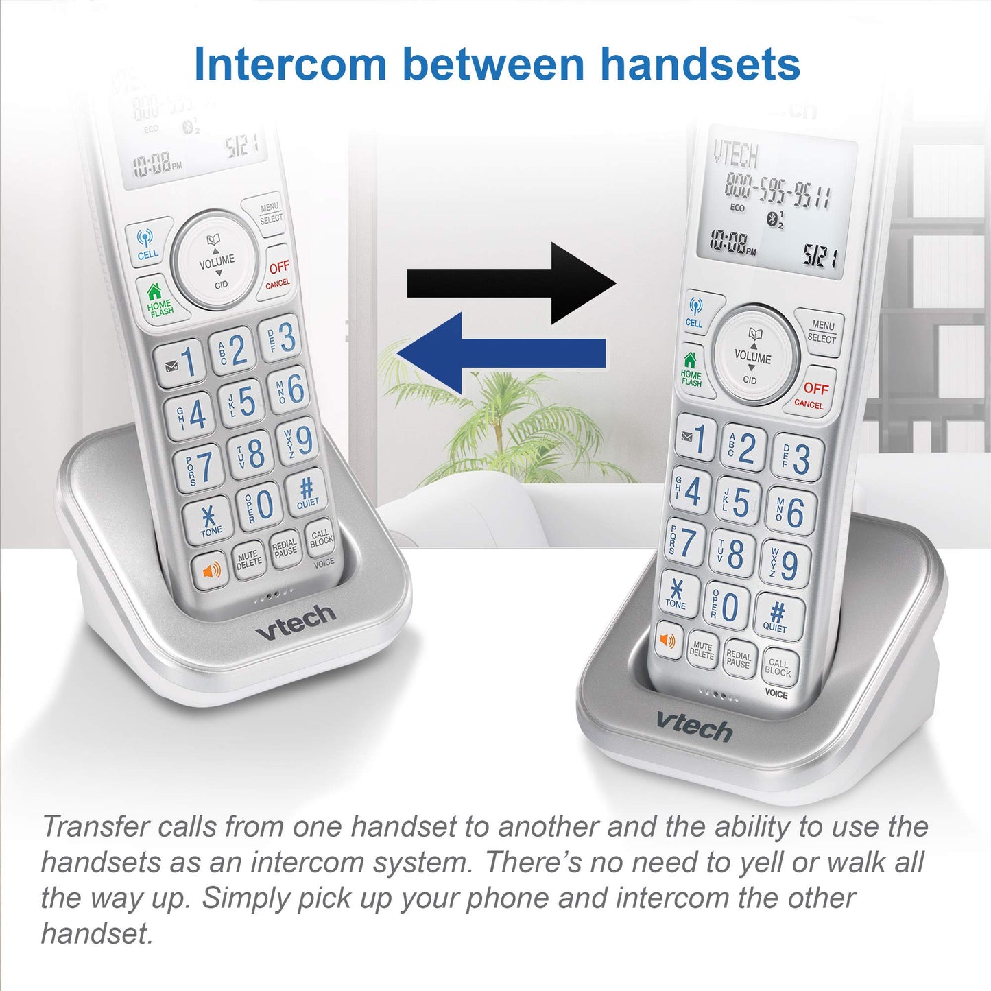 VTech Bluetooth Cordless Phone with Answering Machine