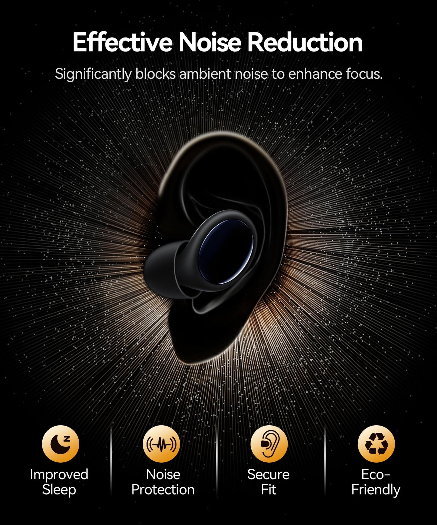 Noise Cancelling Ear Plugs for Sleeping