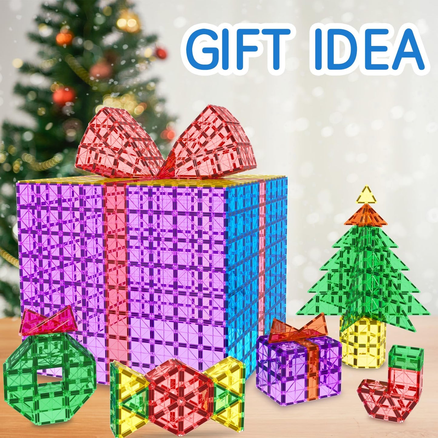 Magnetic Building Blocks for Kids by BigShu