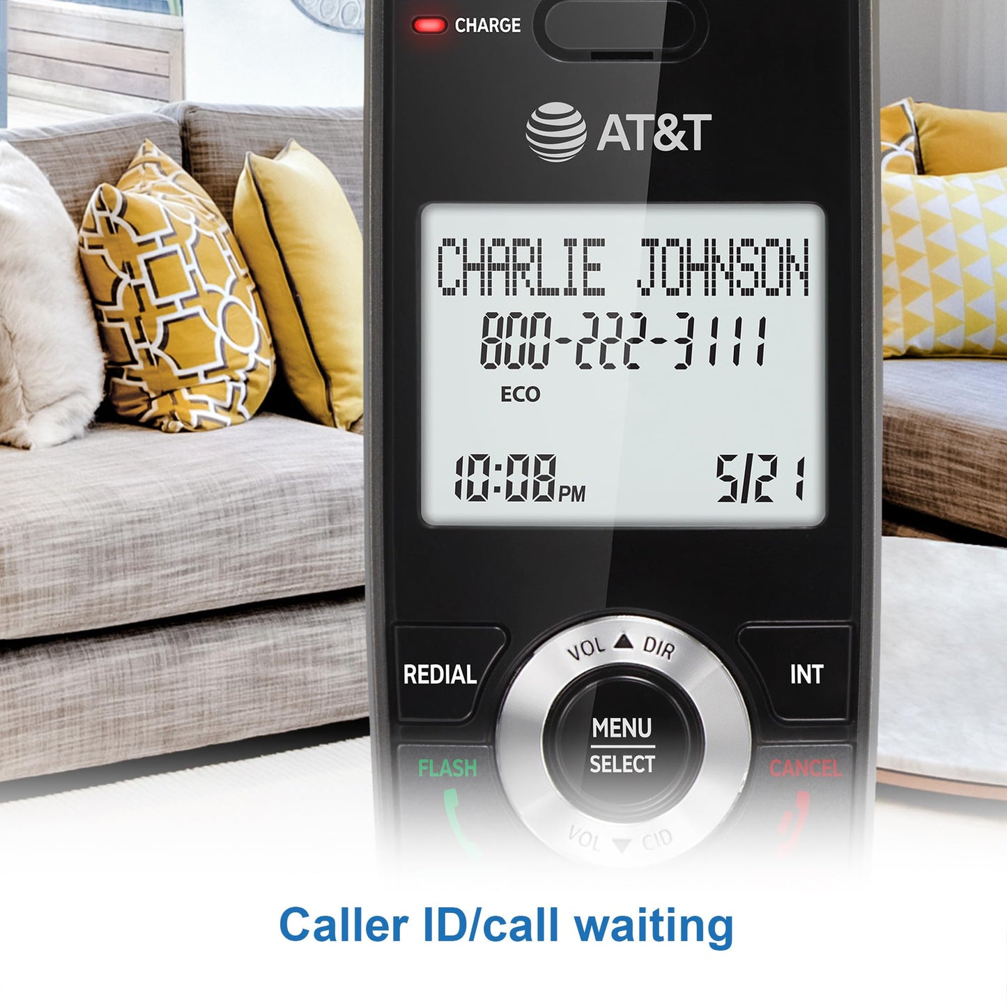 AT&T DECT 6.0 Cordless Phone with Caller ID