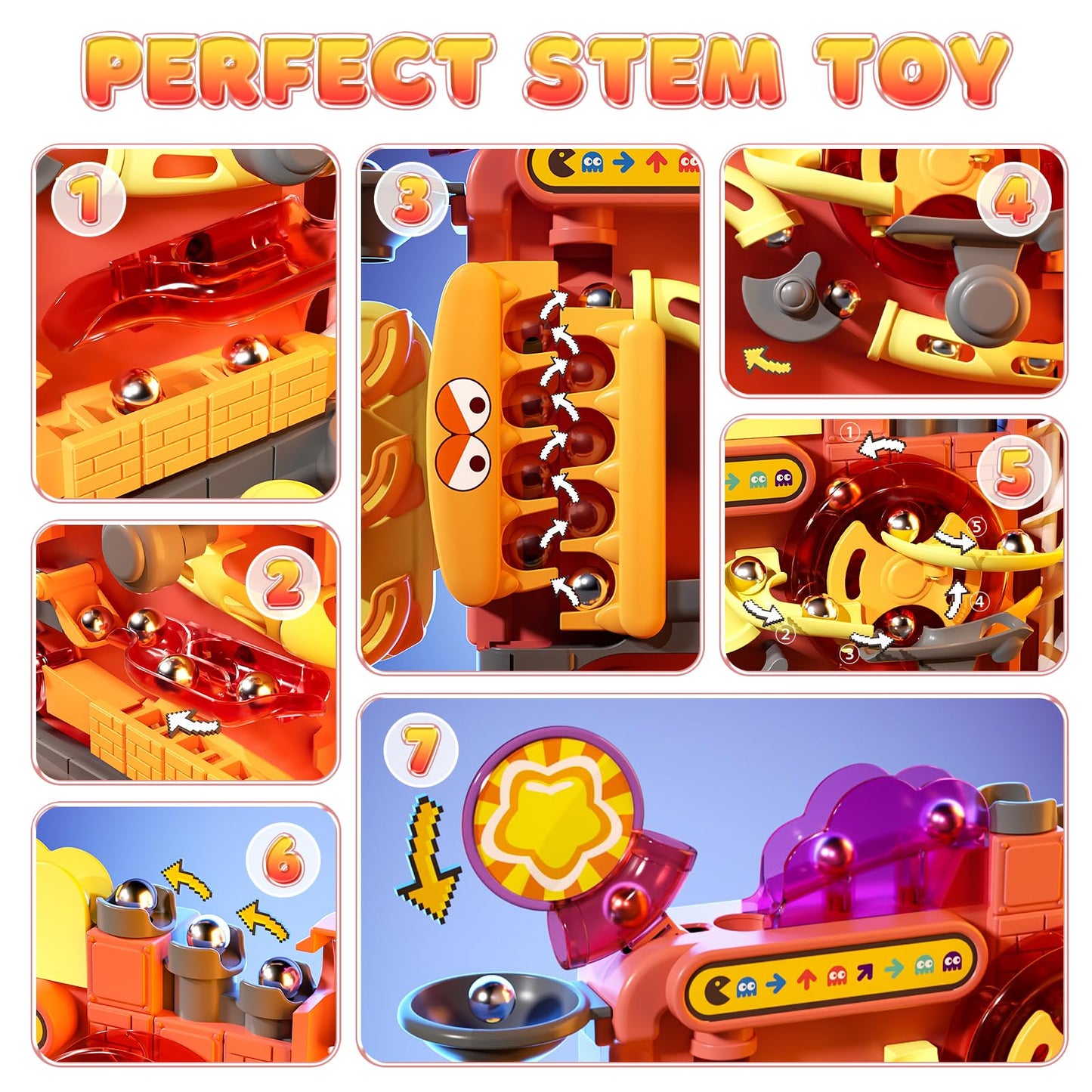 Marble Maze Challenge Toy for Kids Ages 5+
