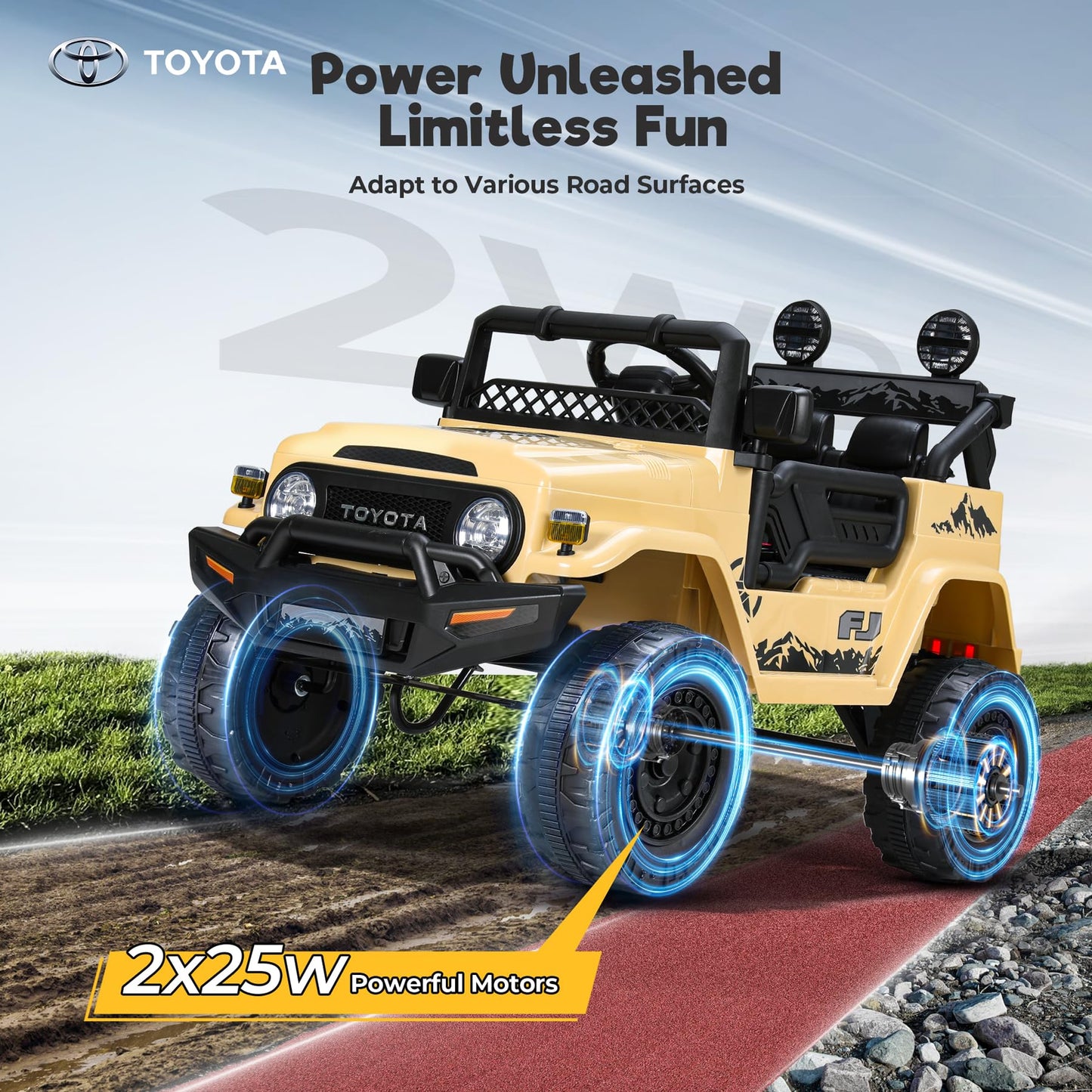 12V Kids Ride On Car with Remote Control
