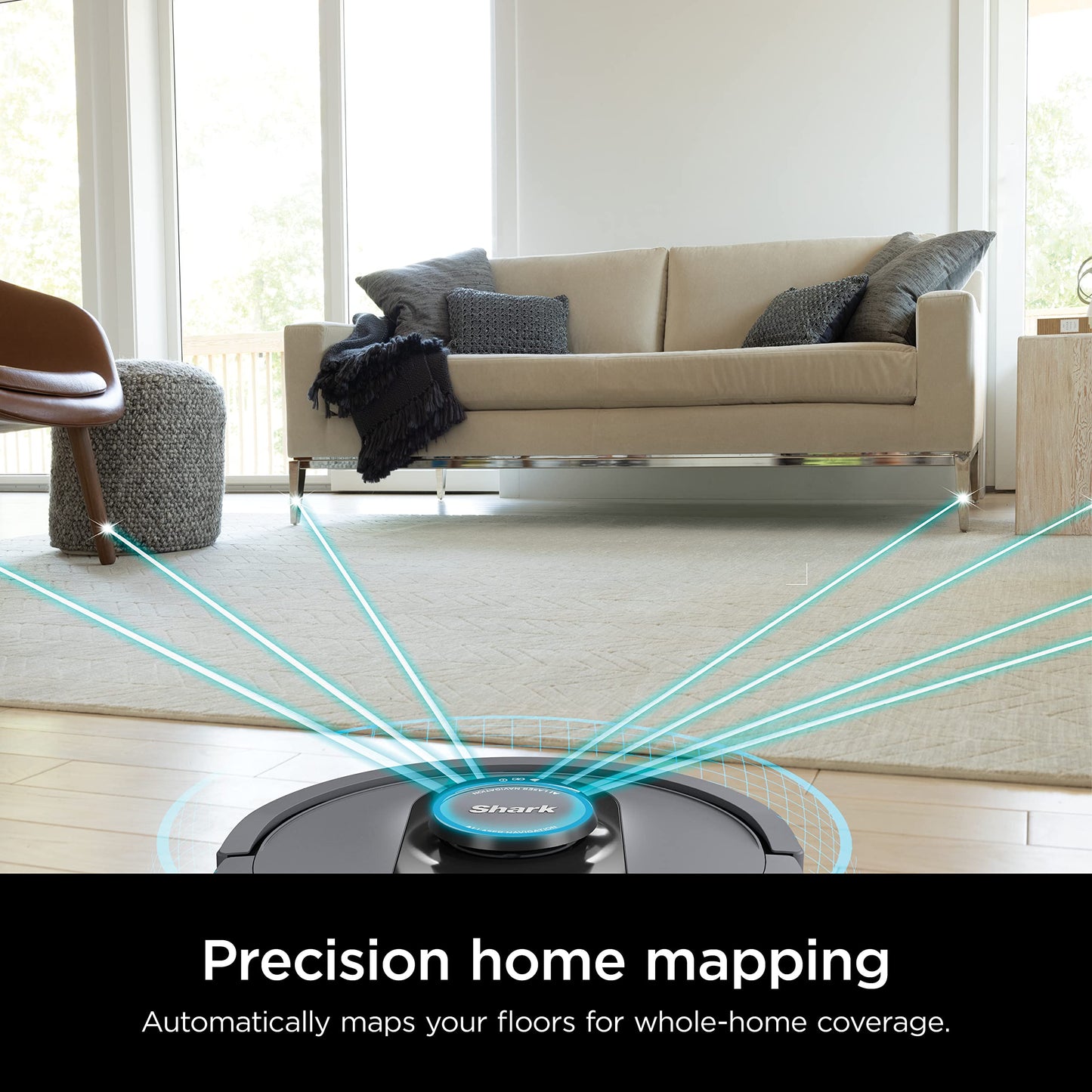 Shark AI Robot Vacuum with Self-Empty Base