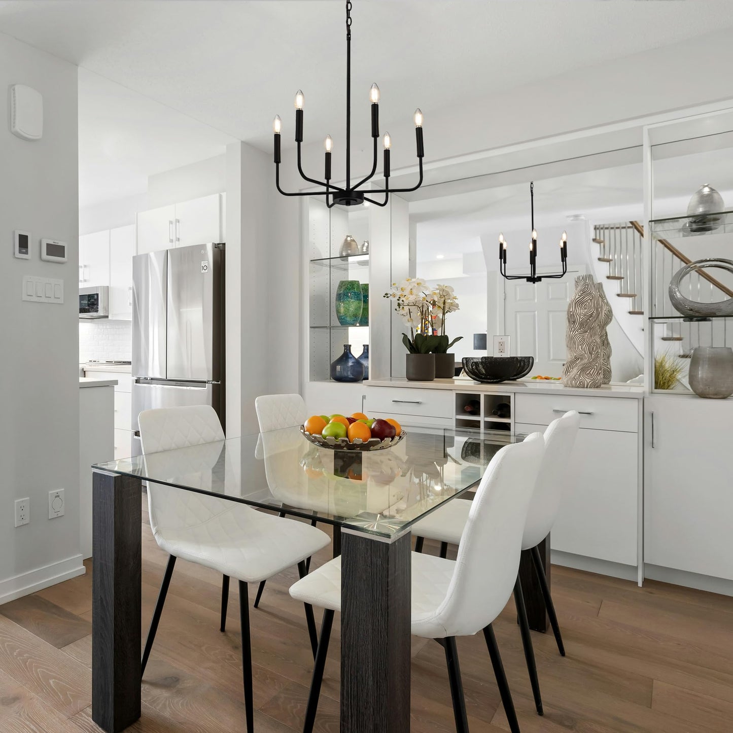 6-Light Modern Farmhouse Chandelier by KSANA