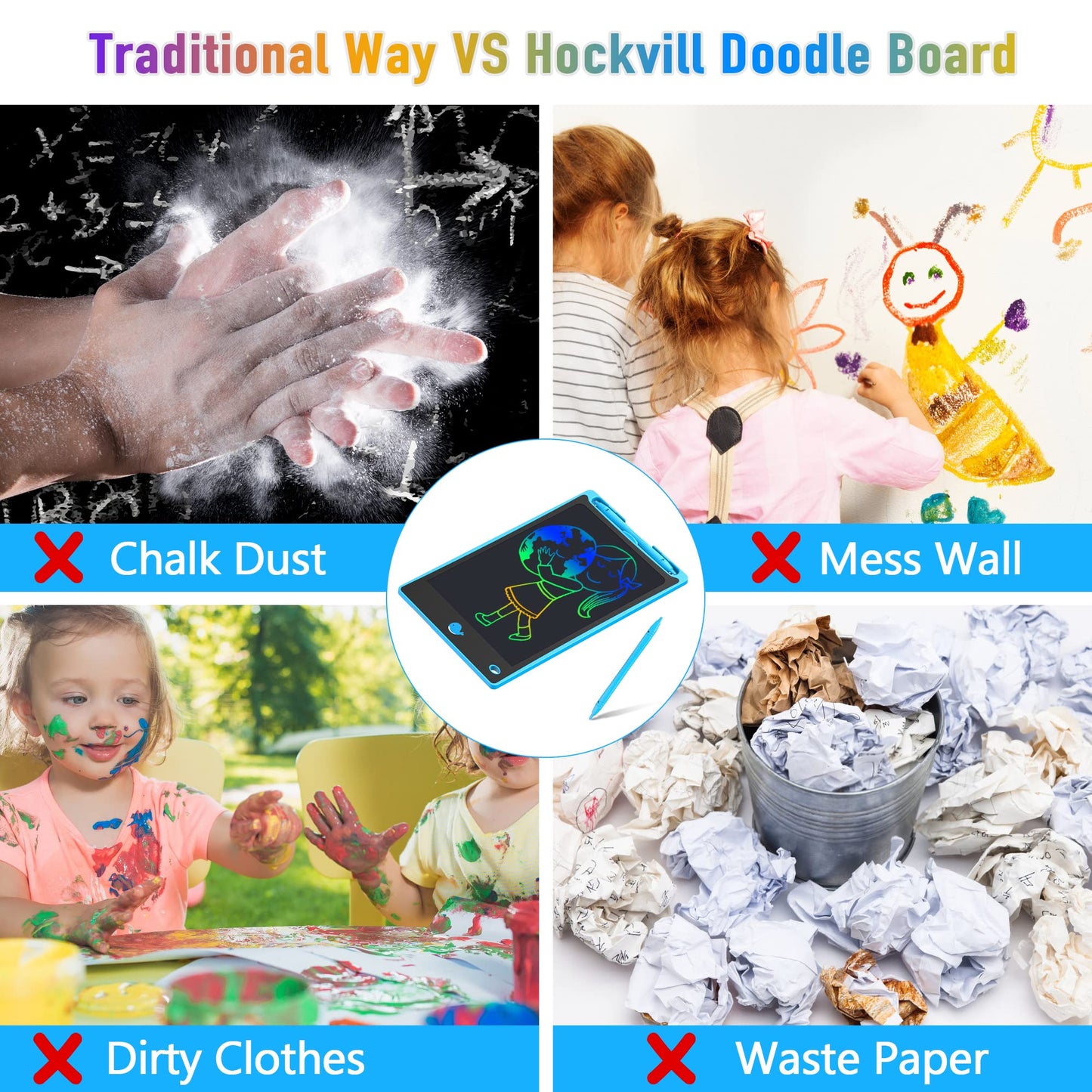 LCD Writing Tablet for Kids 8.8 Inch