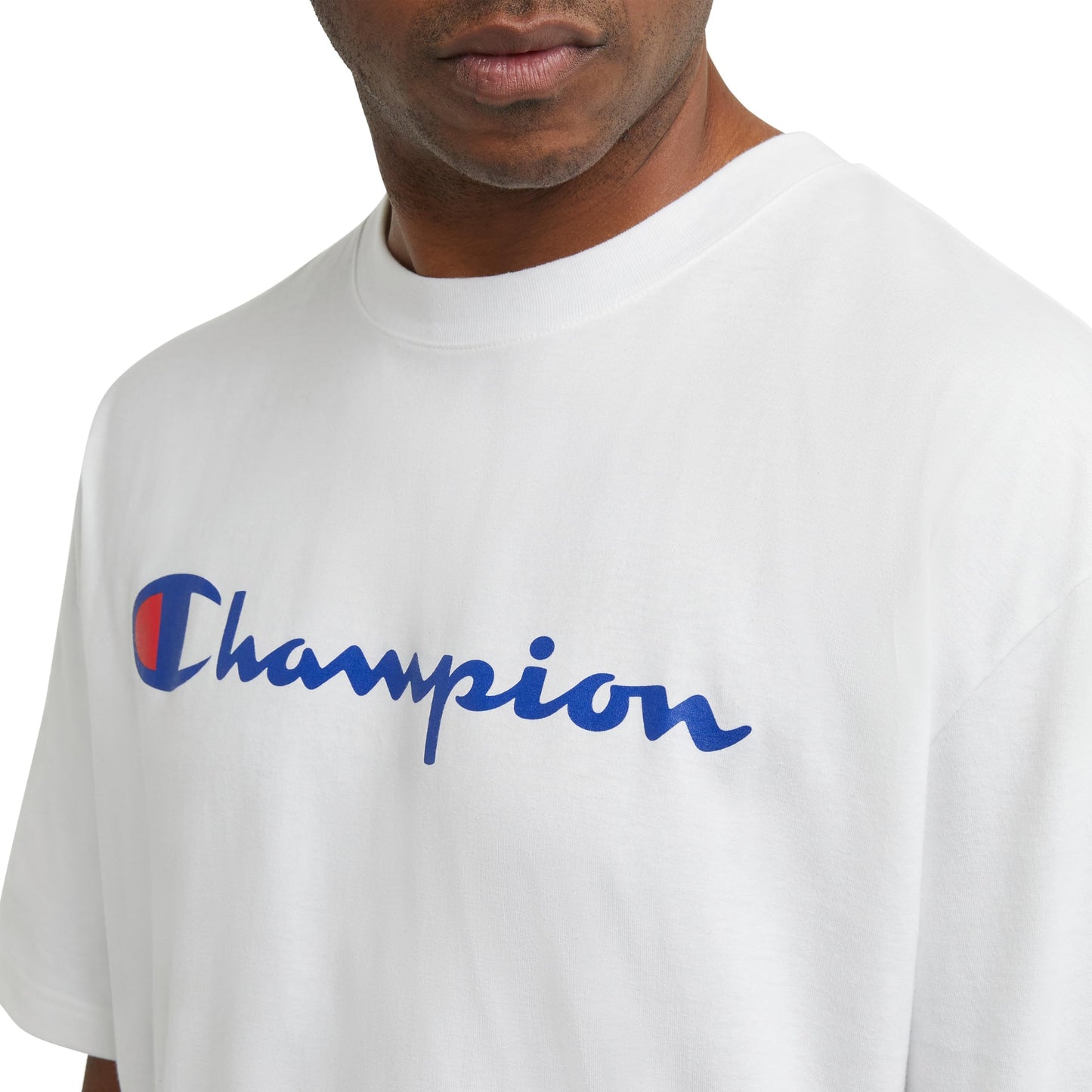 Champion Classic Script T-Shirt for Men, Small