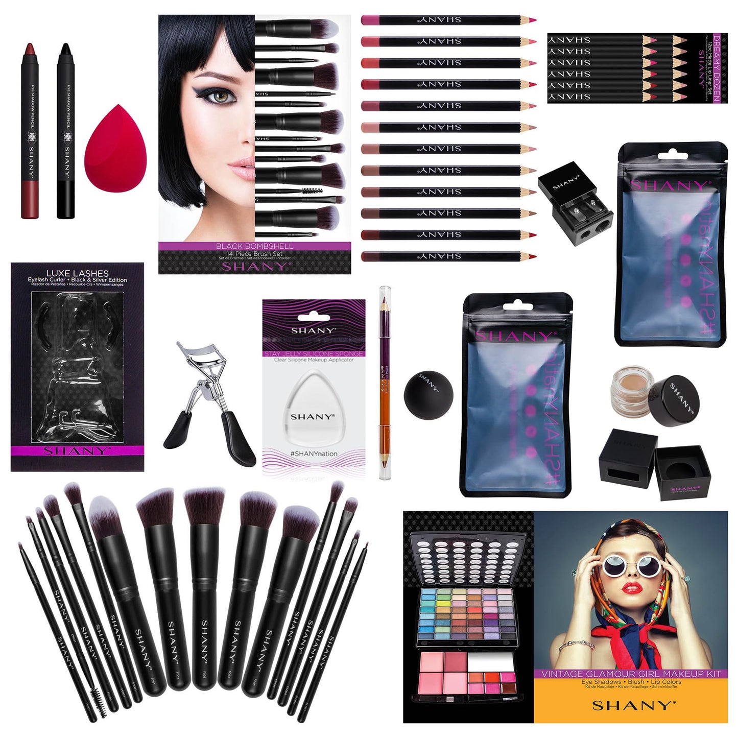 SHANY All-in-One Makeup Bundle Gift Set