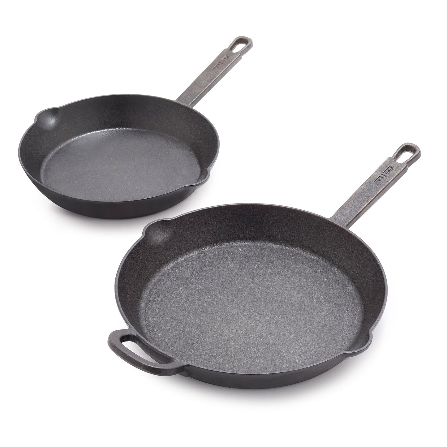 GreenPan Cast Iron Skillet Set, 8” & 10”