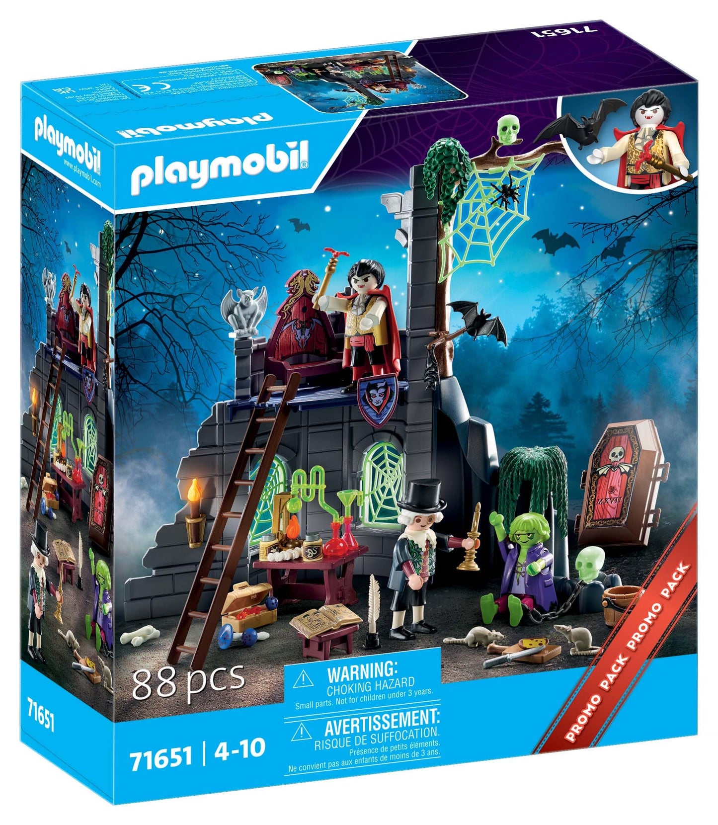 Playmobil Haunted Ruins Playset for Kids