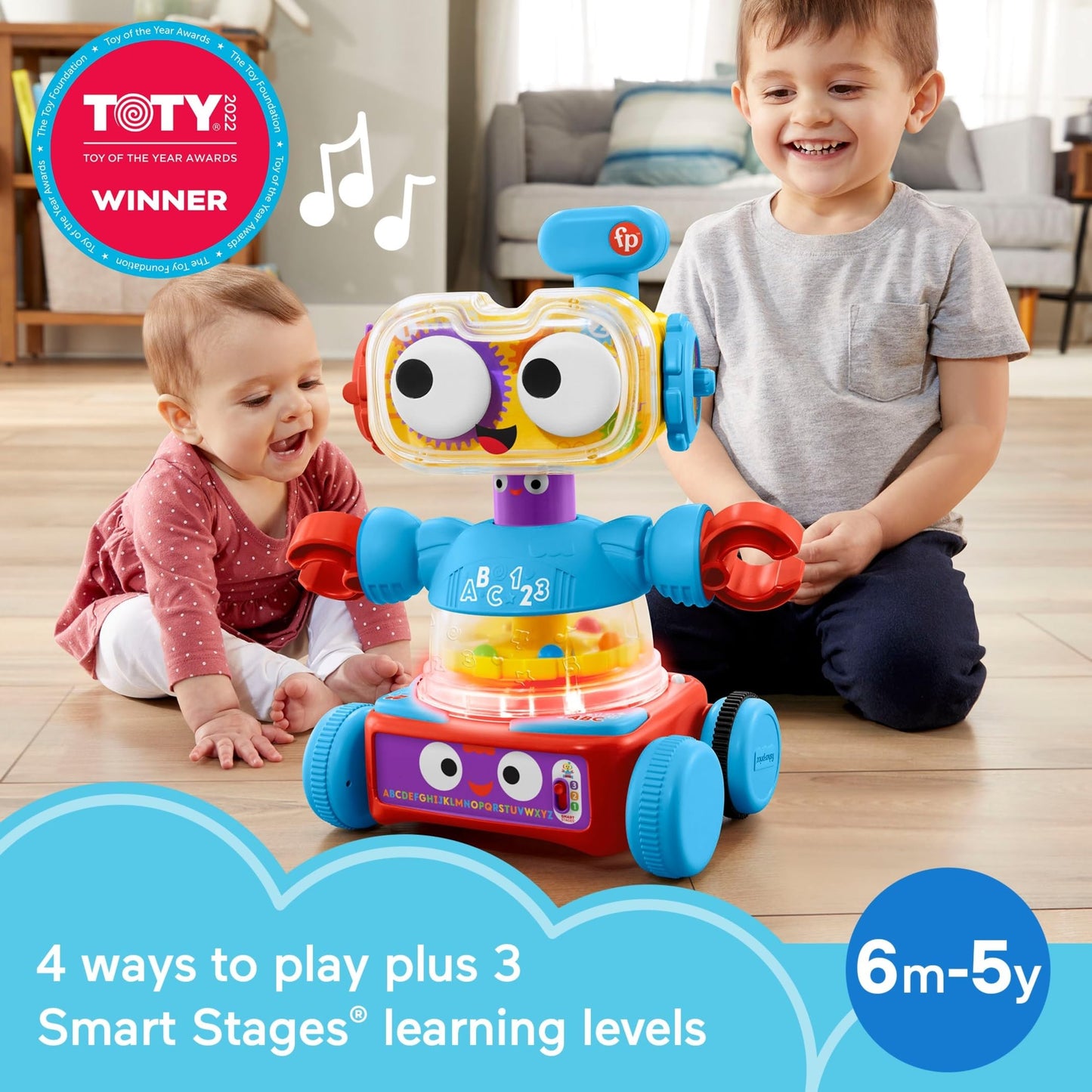 Fisher-Price 4-in-1 Learning Bot for Babies