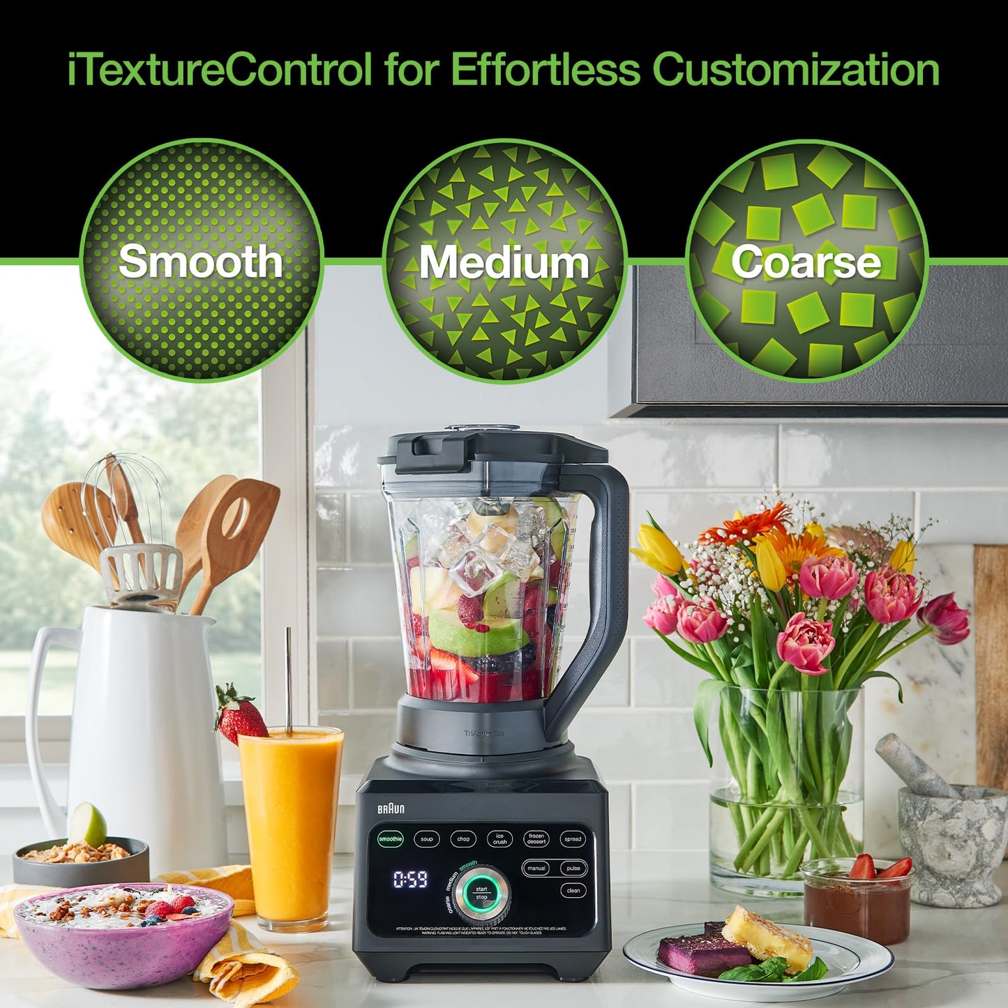 Braun TriForce Pro Power Blender with Smoothie2Go