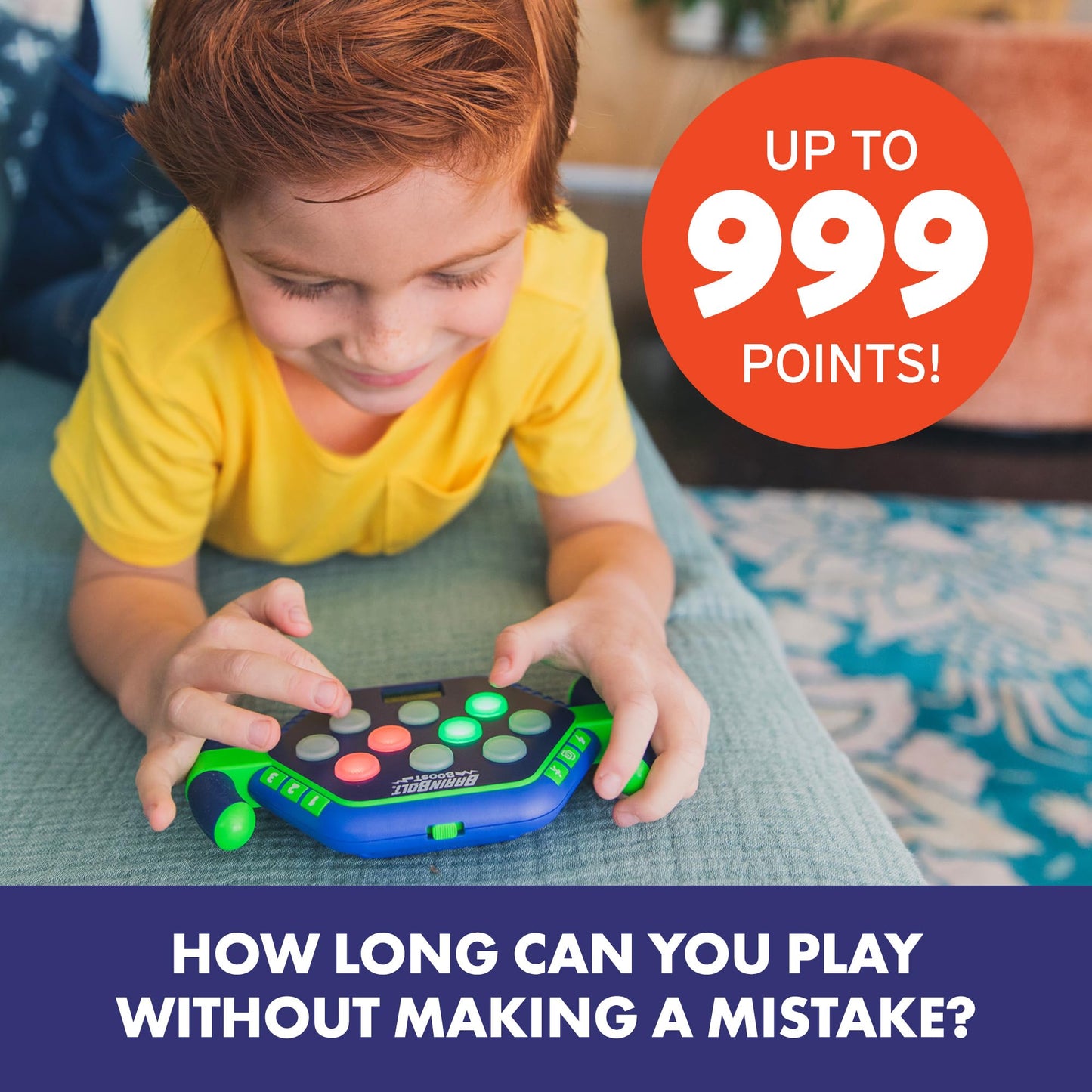 BrainBolt Memory Game - Fun for Ages 5+