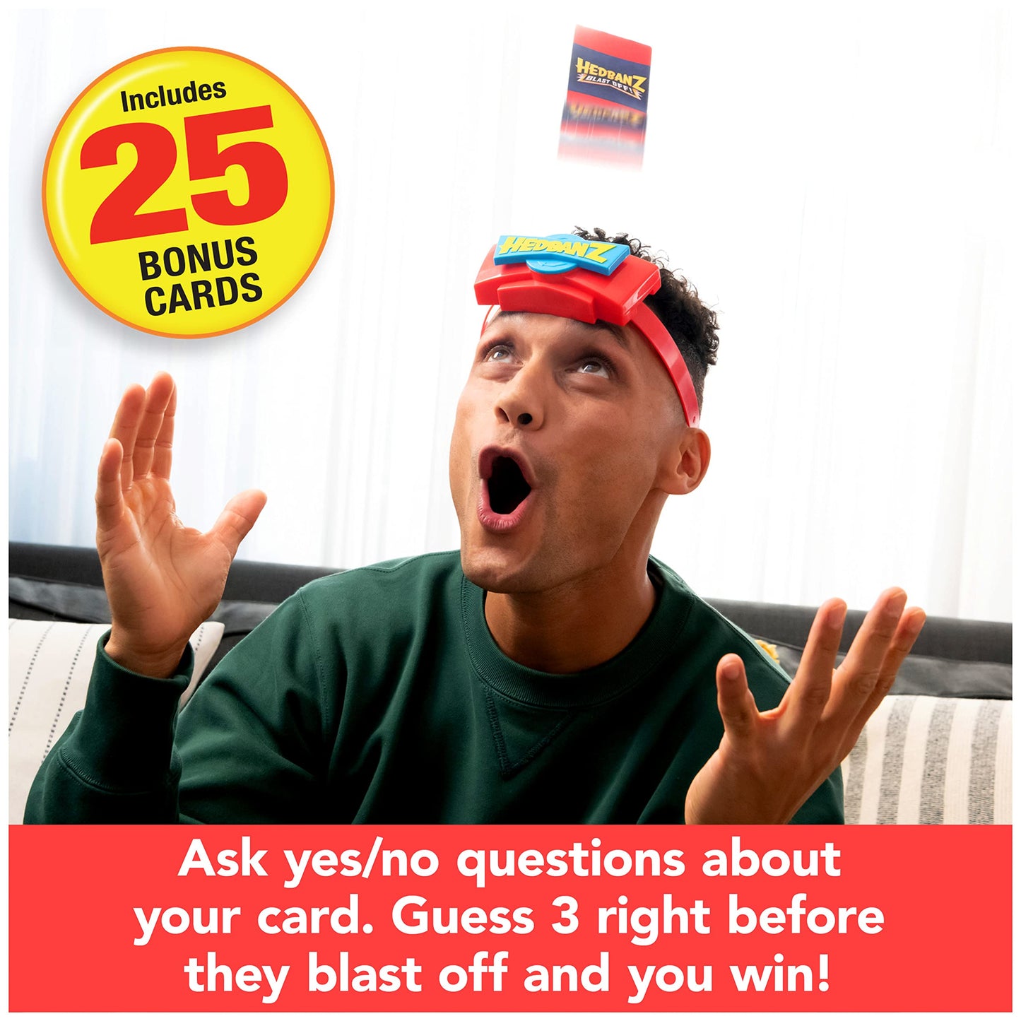 Hedbanz Blast Off! Family Guessing Game