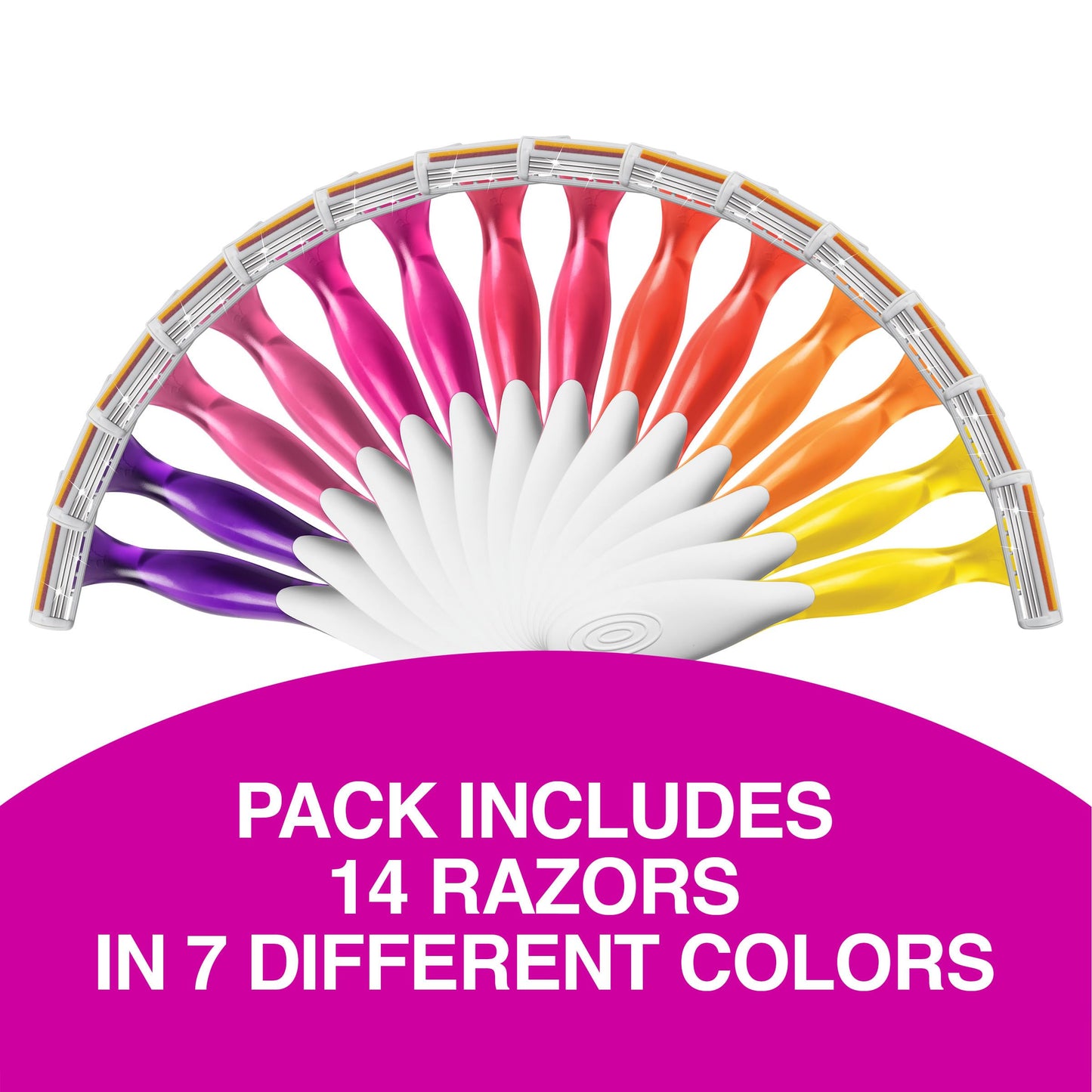 14 Pack BIC Soleil Women's Disposable Razors