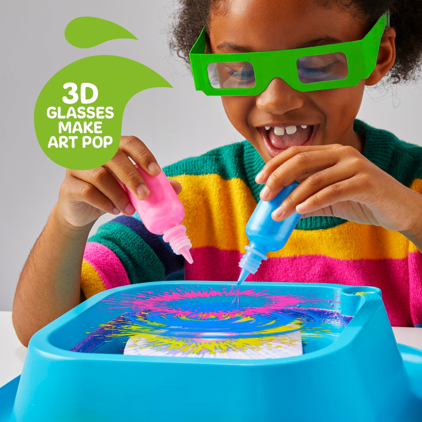 Discovery Kids 3D Spin Art Station Kit