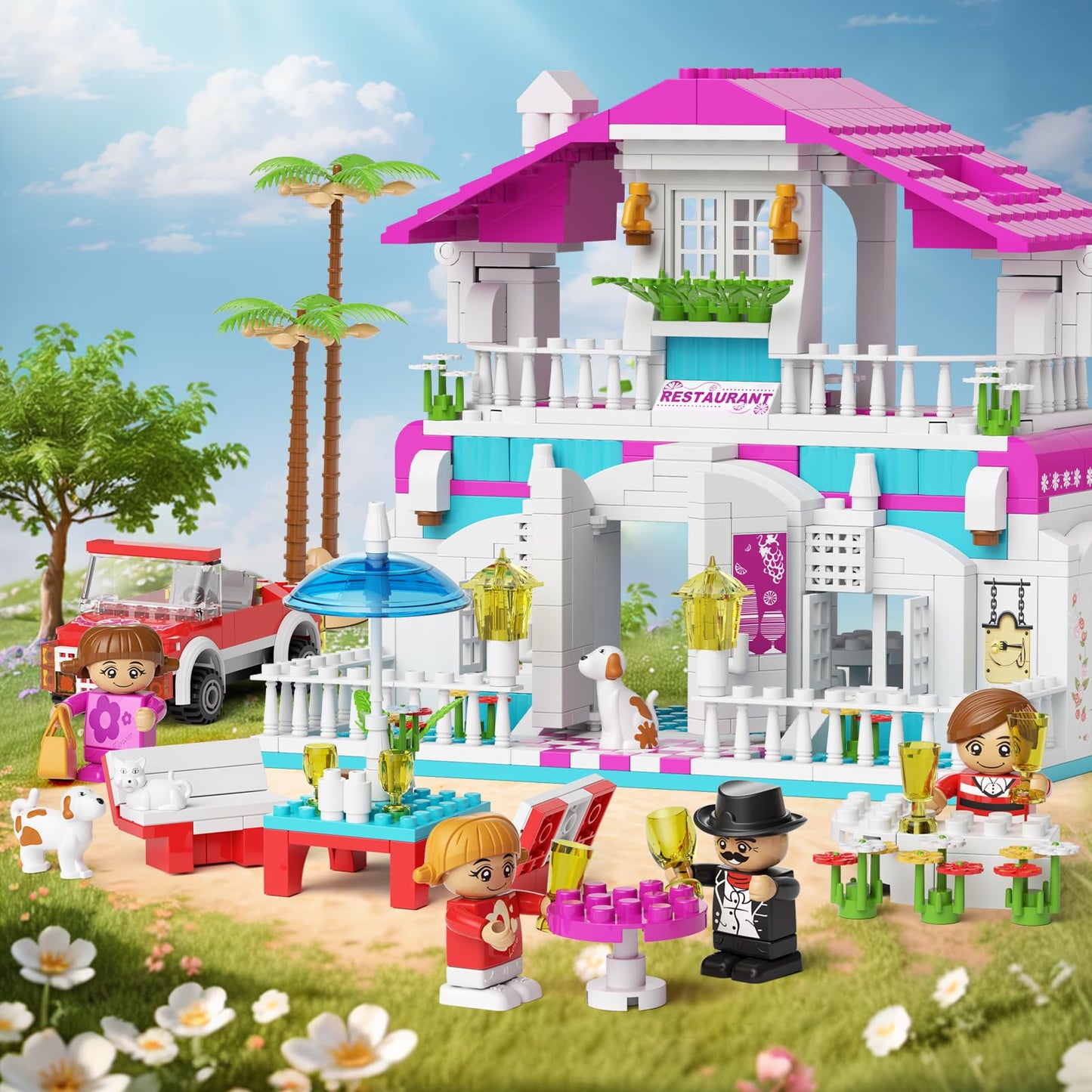 552-Piece STEM Building Block Set for Girls
