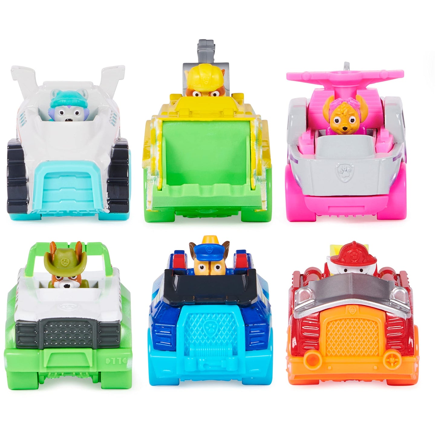 6-Pack Paw Patrol Die-Cast Toy Vehicle Set