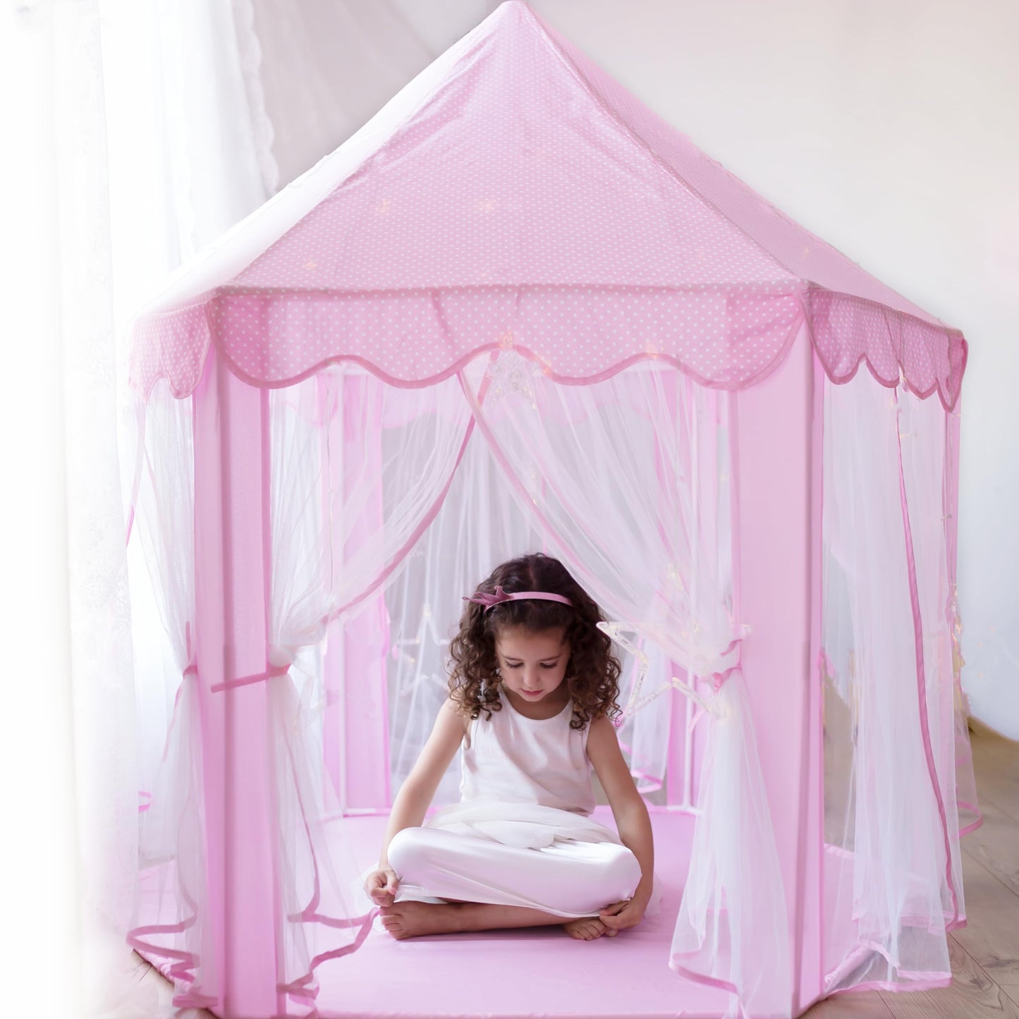 Princess Castle Playhouse Tent for Kids